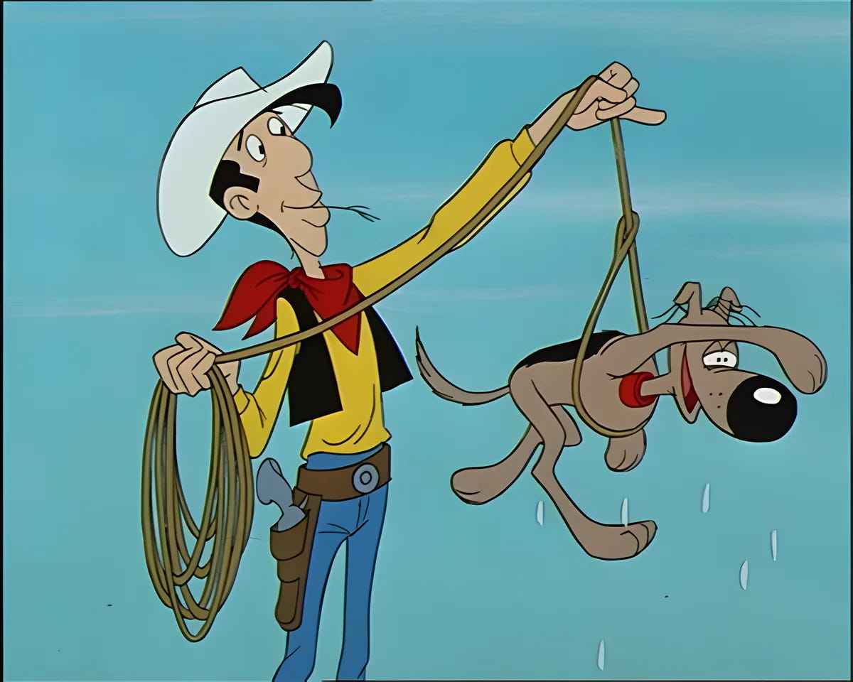 Filmszene 5 aus Lucky Luke: Die große Spielfilm-Collection – Blu-ray. Regie: René Goscinny