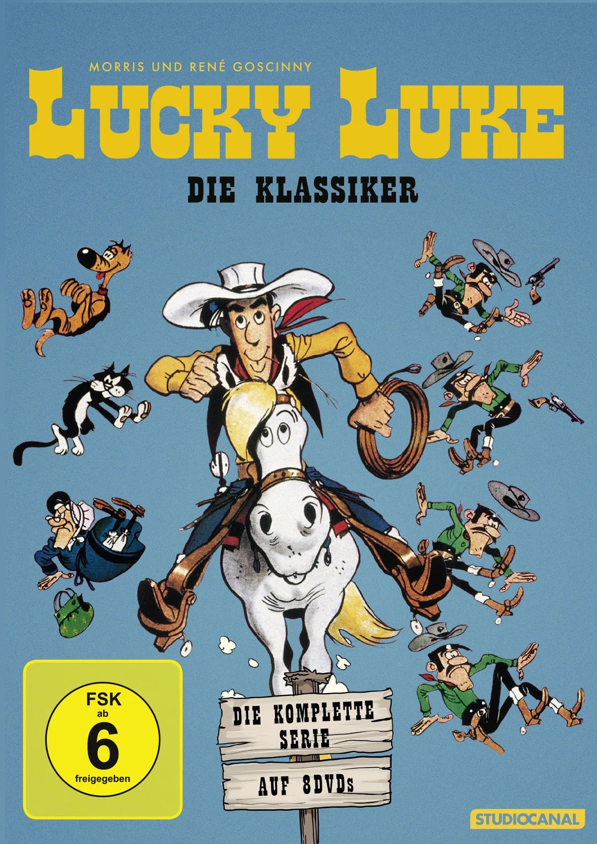 Lucky Luke - Die Klassiker / Die komplette Serie - DVD
