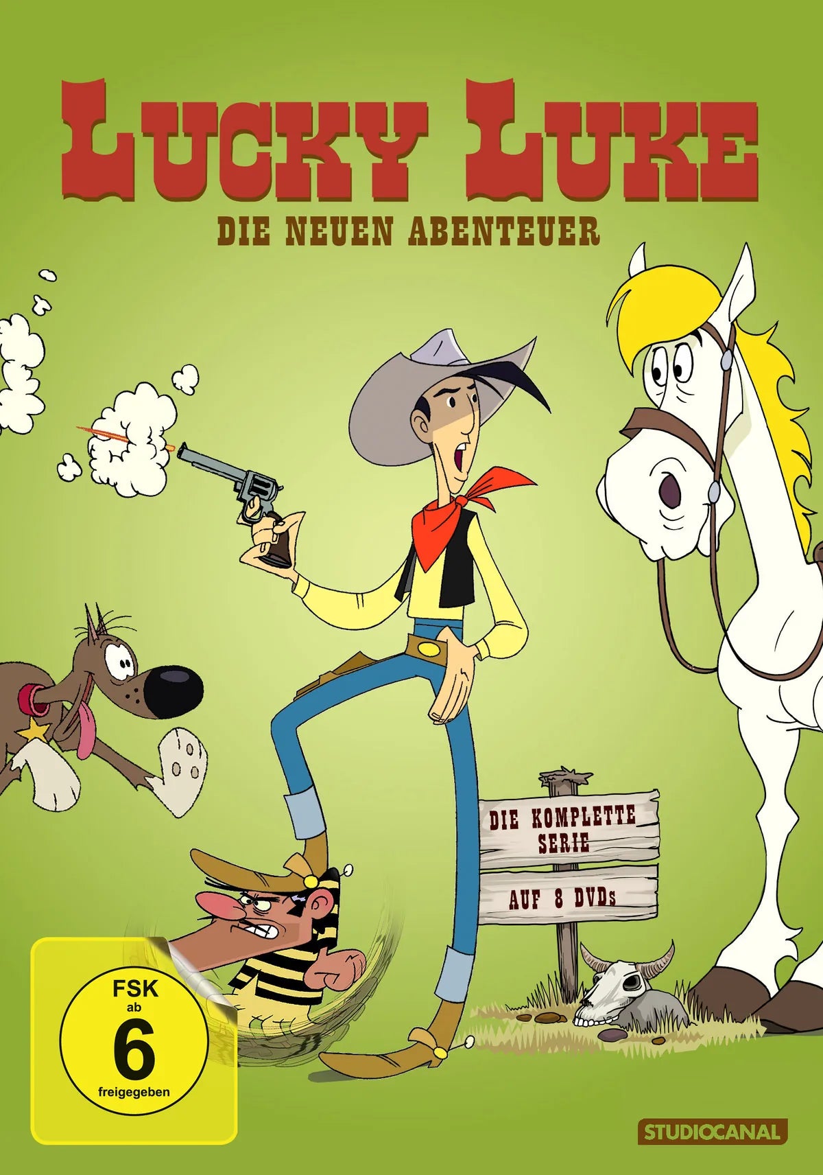 Lucky Luke - Die neuen Abenteuer - Serie [8 DVD] - DVD
