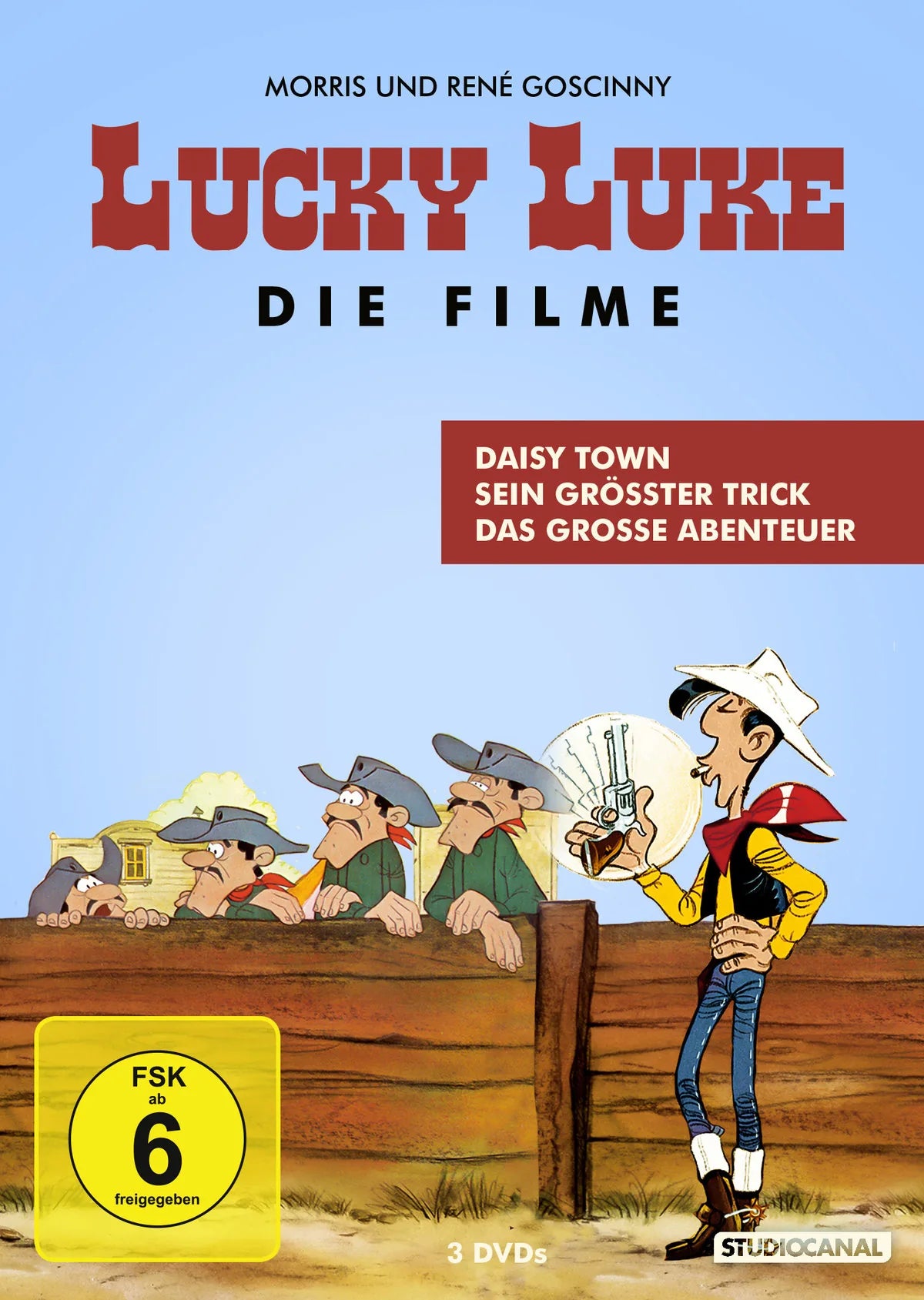 Lucky Luke - Die Spielfilm Edition [3 DVDs] - DVD