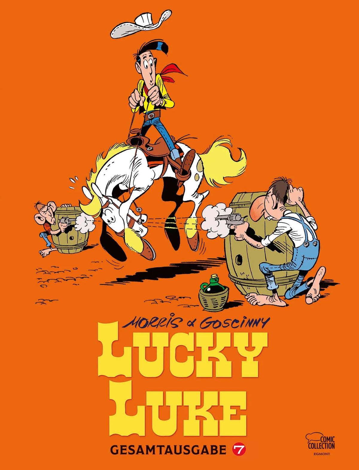 Cover: Lucky Luke - Gesamtausgabe 07 (Hardcover) von Morris