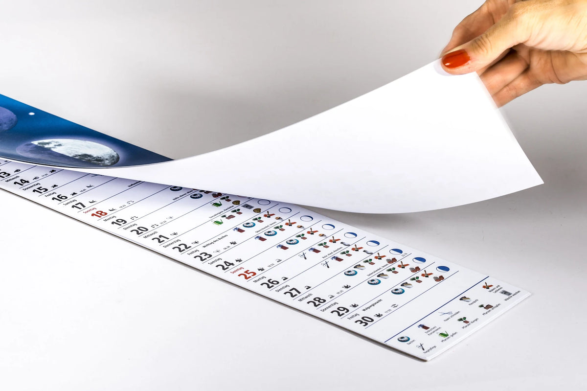 Mondkalender 2027 – Ansicht