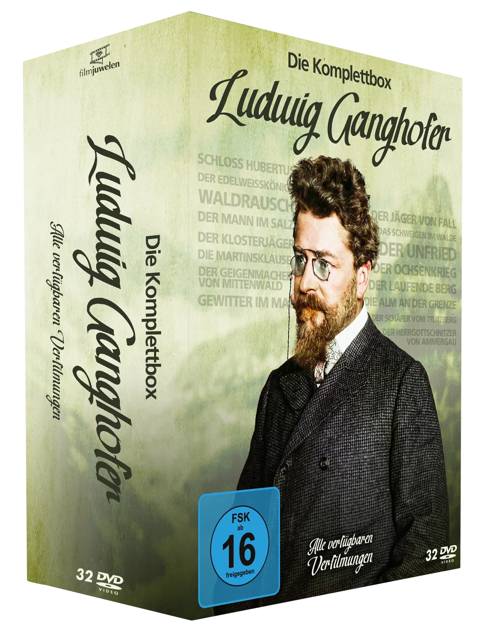 Produktansicht 1 von Ludwig Ganghofer Komplettbox – DVD