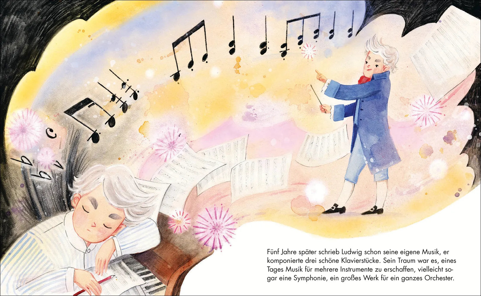 Detailansicht: Ludwig van Beethoven – Little People, BIG DREAMS (Hardcover)