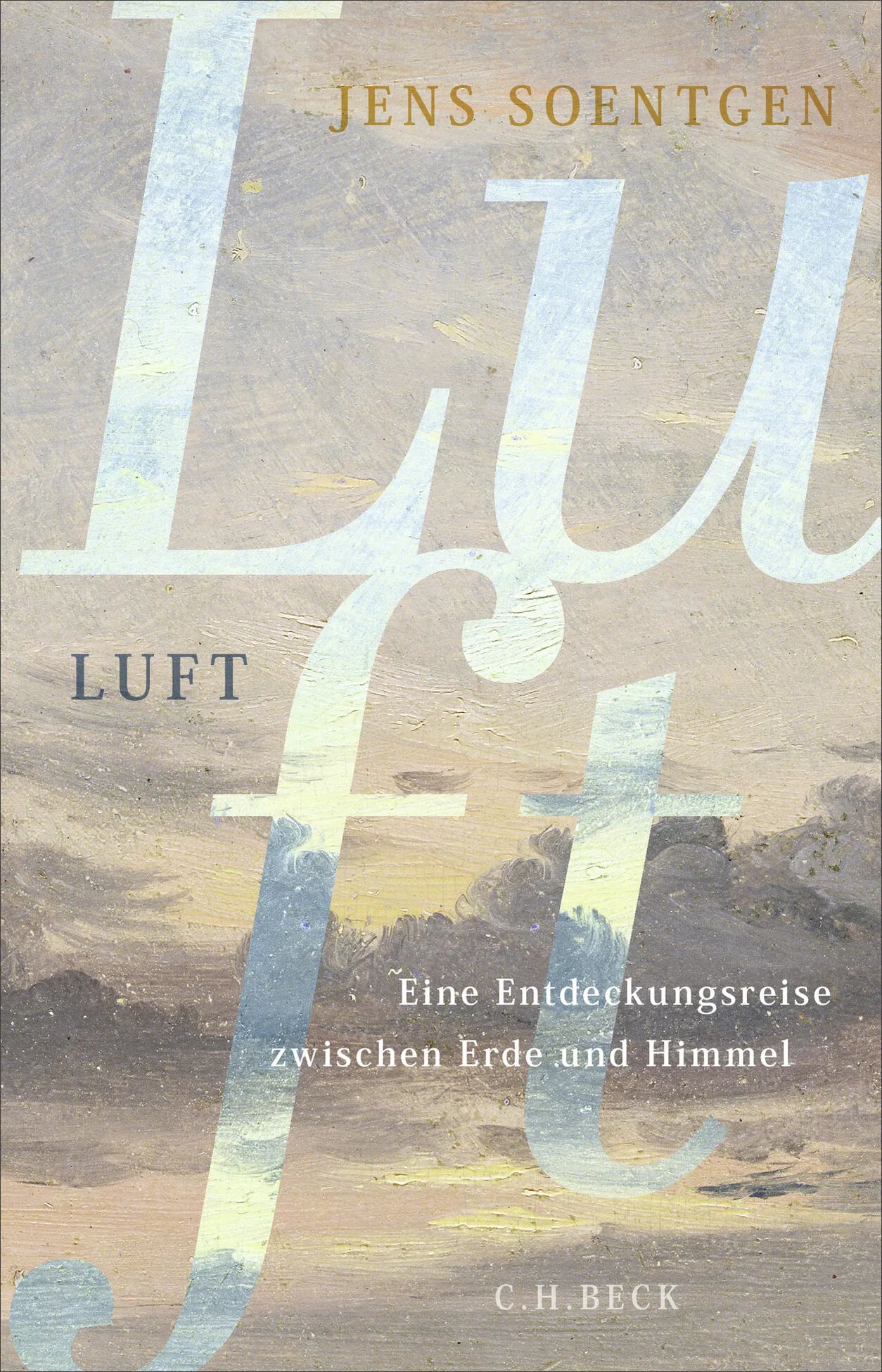 Cover: Luft (Hardcover) von Jens Soentgen