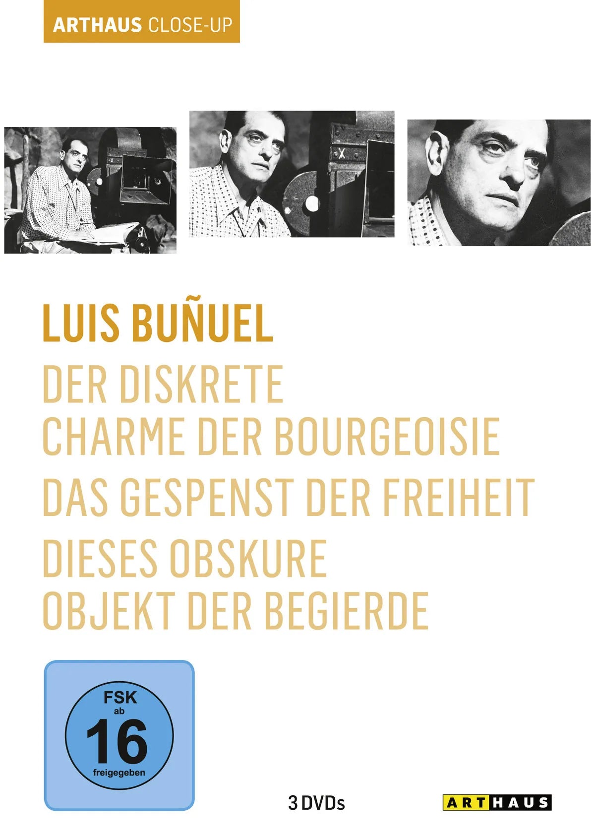 Luis Bunuel - Arthaus Close-Up  [3 DVDs] - DVD