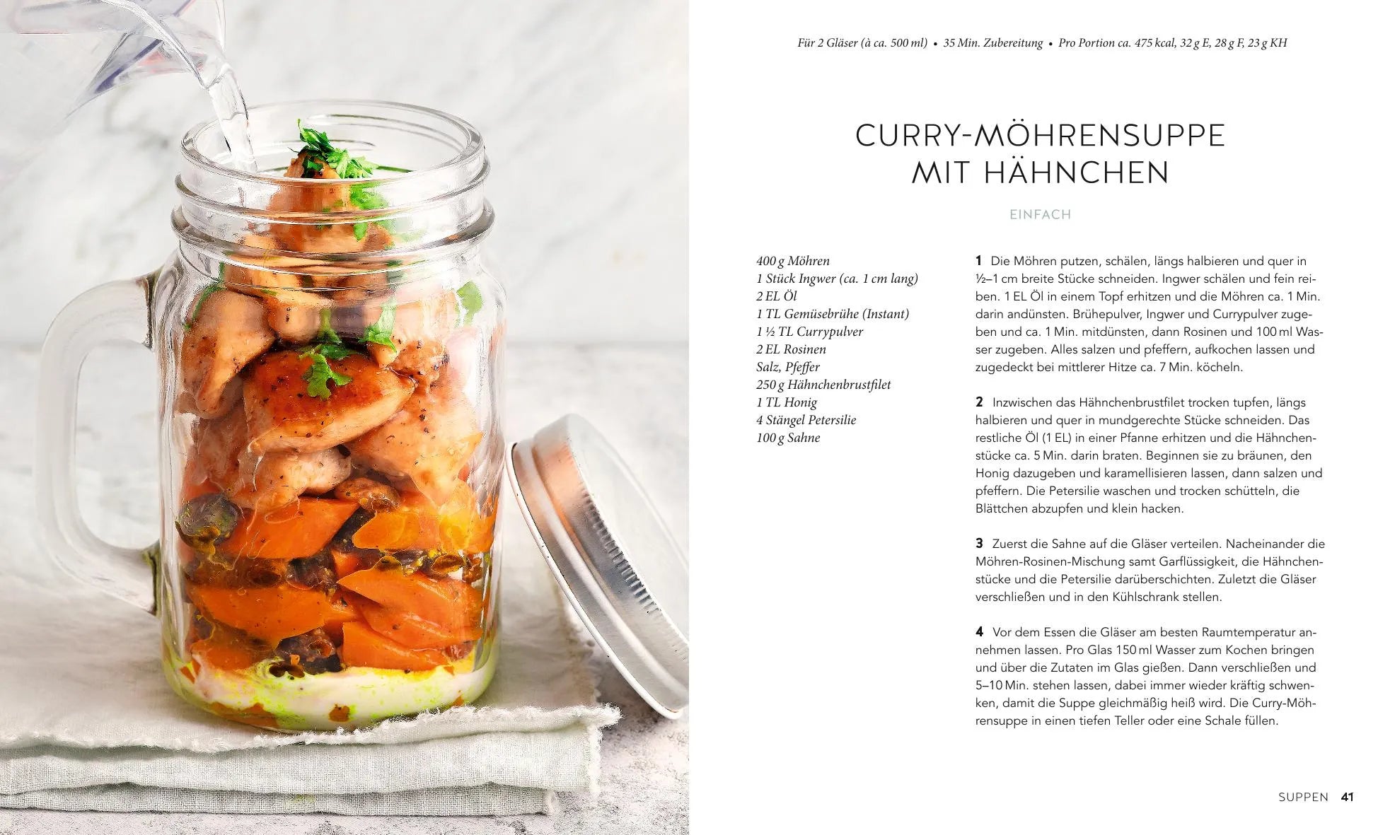 Abbildung von 'Lunch im Glas'