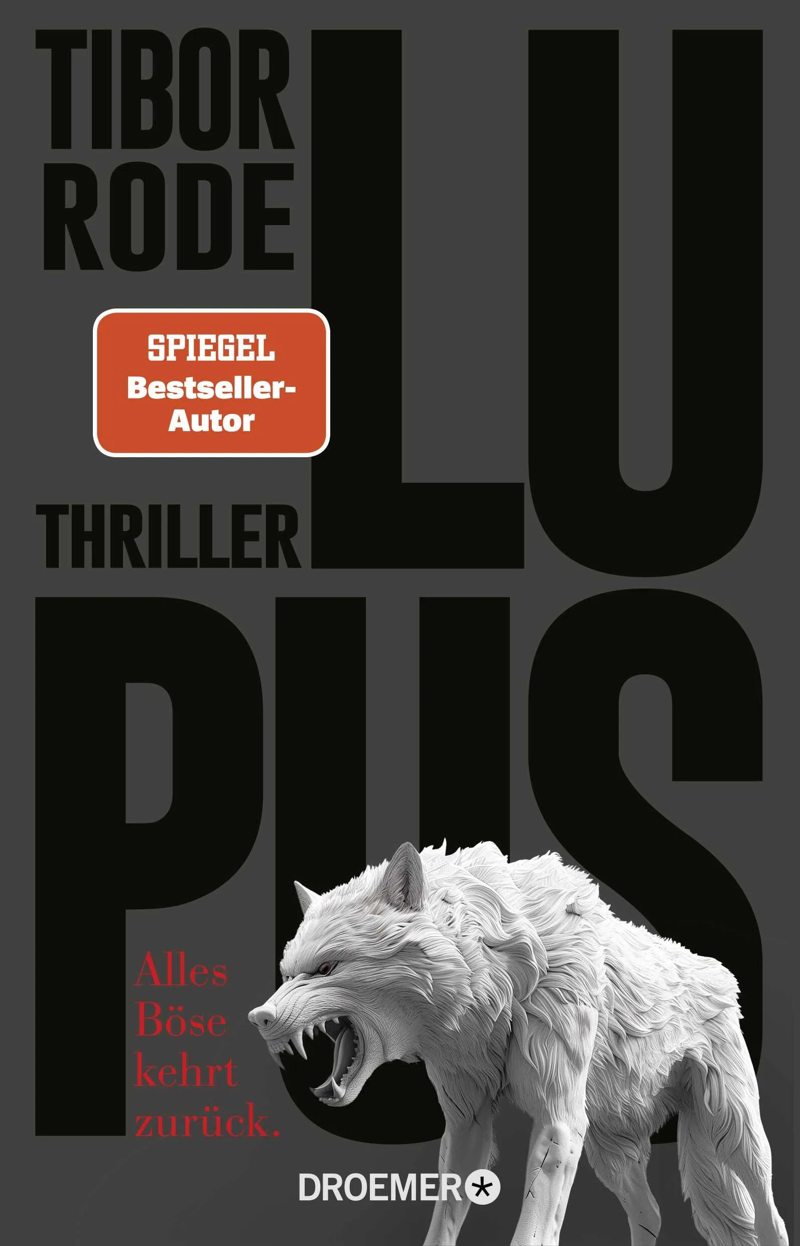 Buchcover von 'Lupus' - Paperback von Tibor Rode