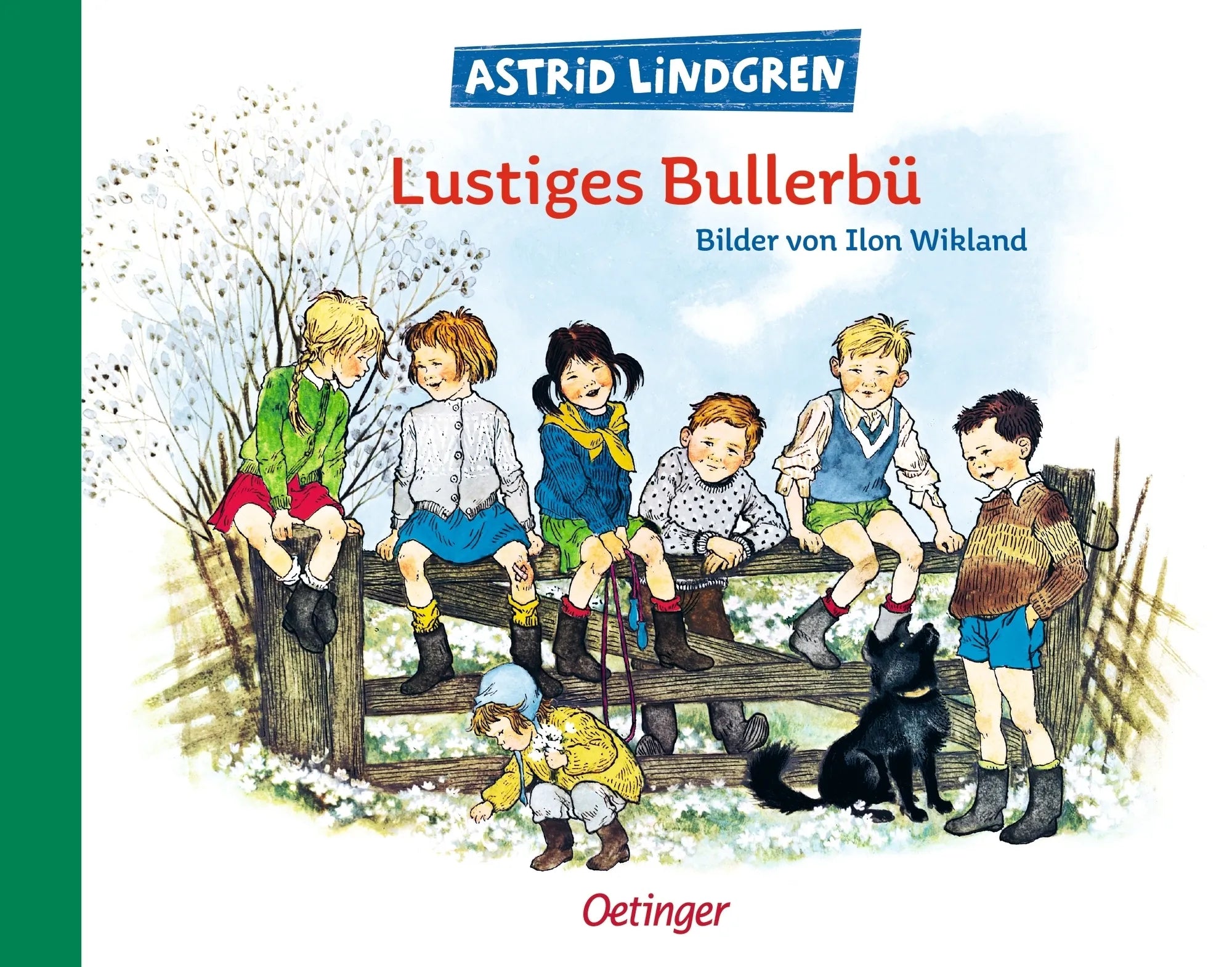 Buchcover von 'Lustiges Bullerbü' - Gebundene Ausgabe von Astrid Lindgren