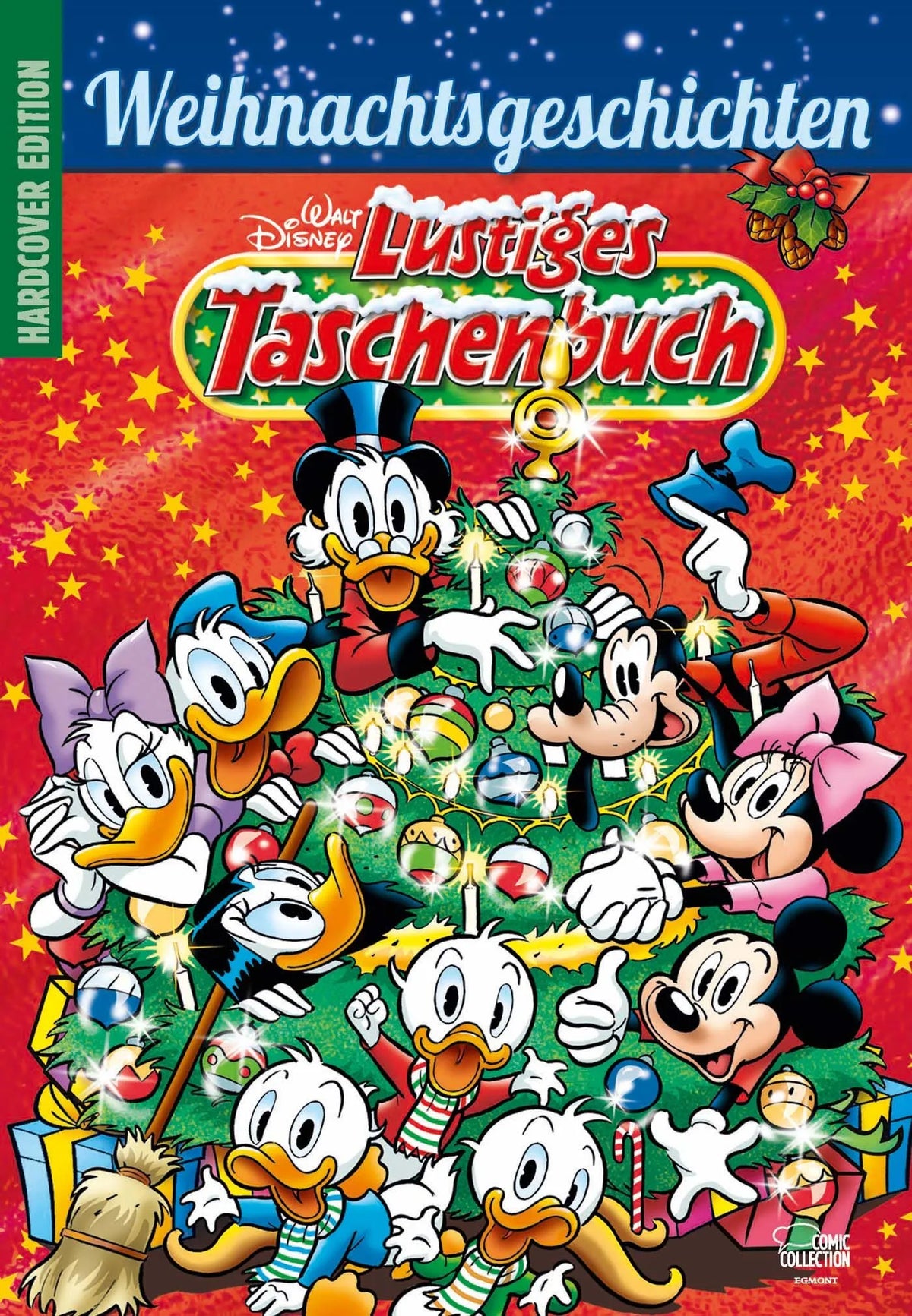 Cover: Lustiges Taschenbuch Weihnachtsgeschichten 13 (Hardcover) von Disney