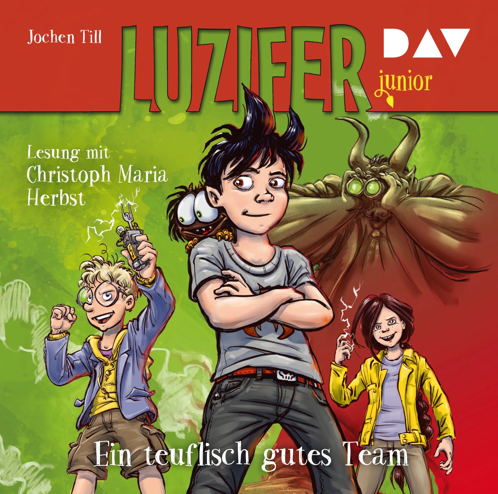 Buchcover von 'Luzifer junior – Teil 2: Ein teuflisch gutes Team' - Hörbuch (CD) von Jochen Till