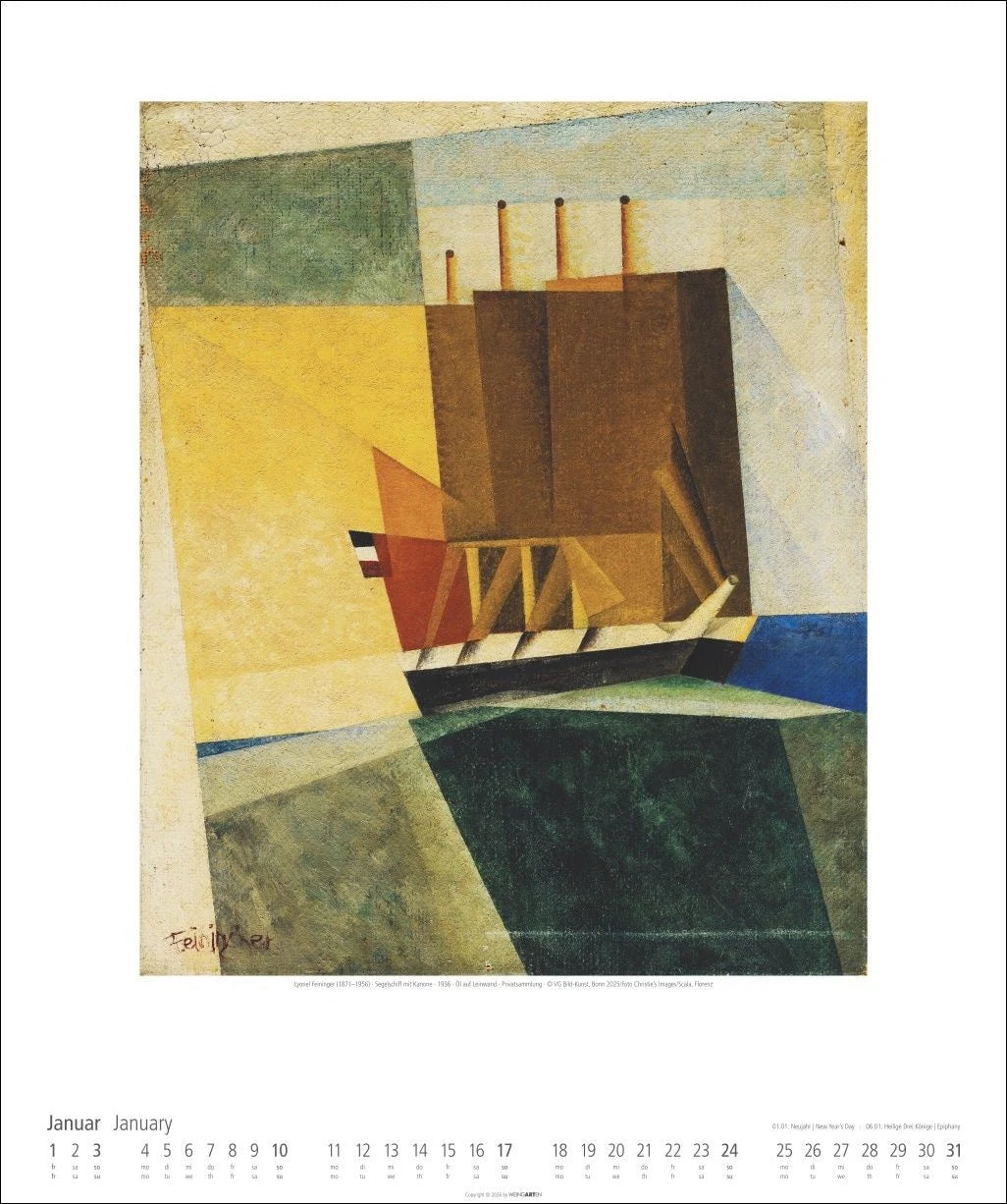 Lyonel Feininger Kalender 2027 – Ansicht