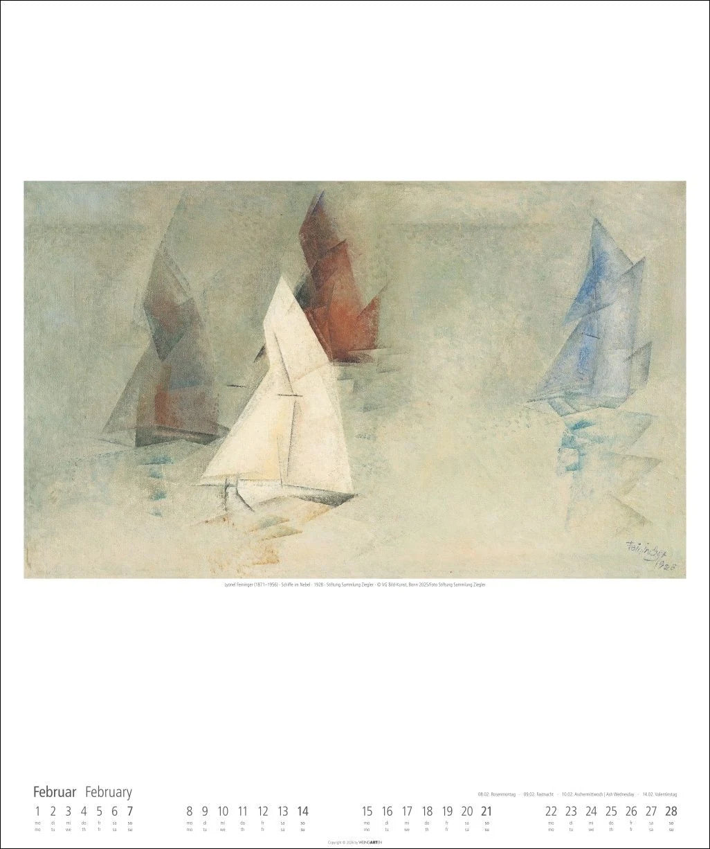 Lyonel Feininger Kalender 2027 – Ansicht