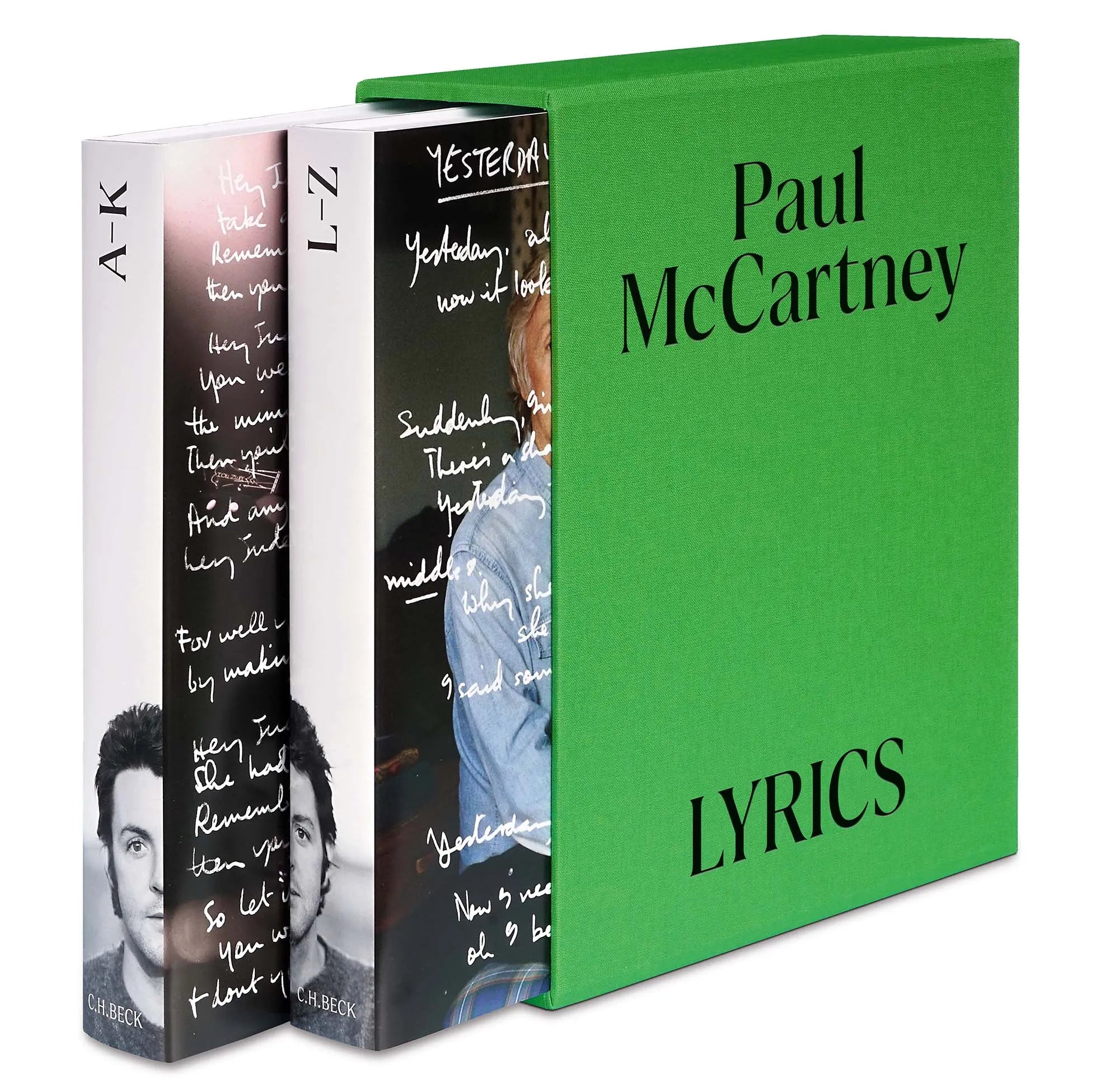 Buchcover von 'Lyrics Deutsche Ausgabe' - Gebundene Ausgabe von Paul McCartney