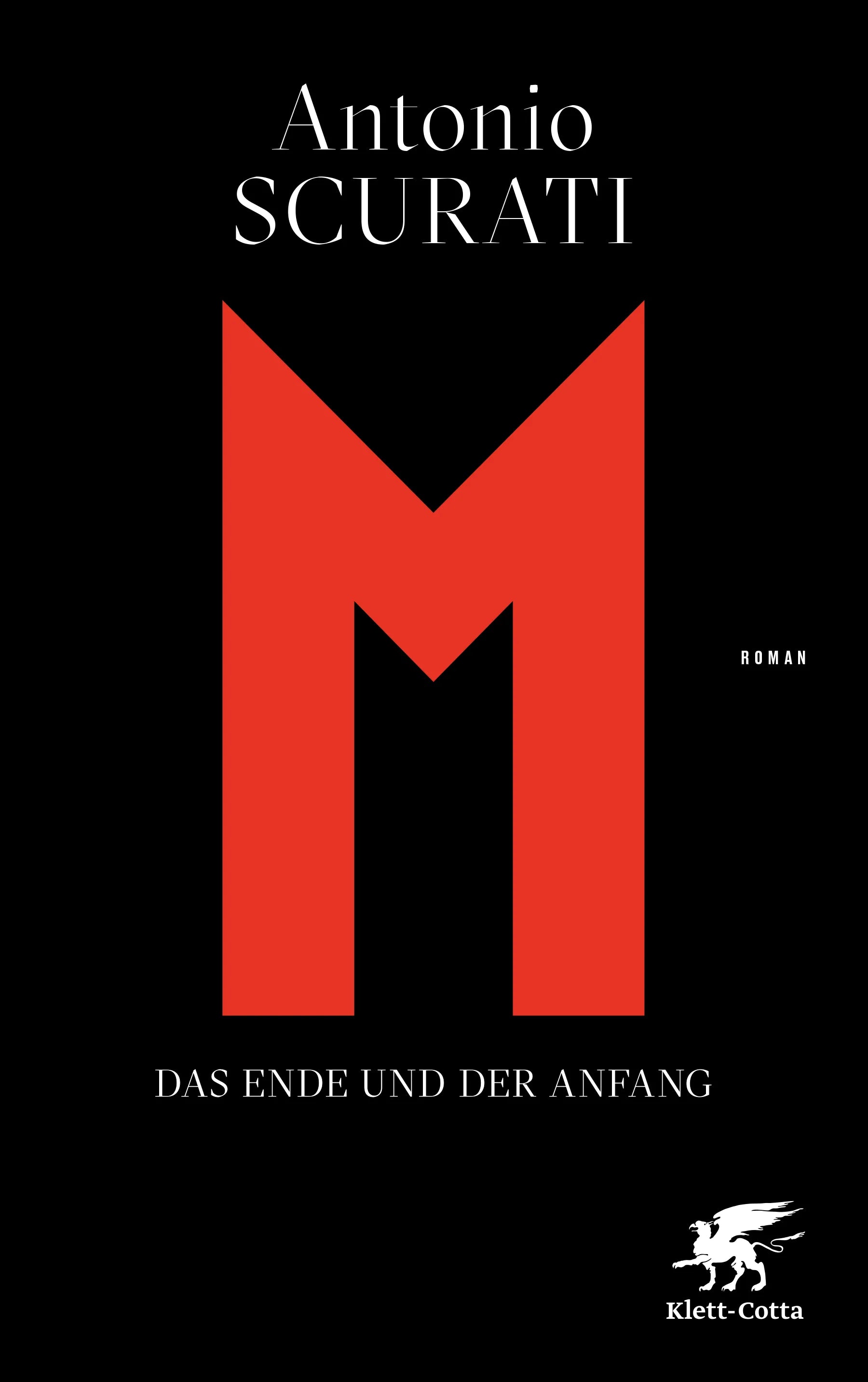 Buchcover von 'M. Das Ende und der Anfang' - Gebundene Ausgabe von Antonio Scurati