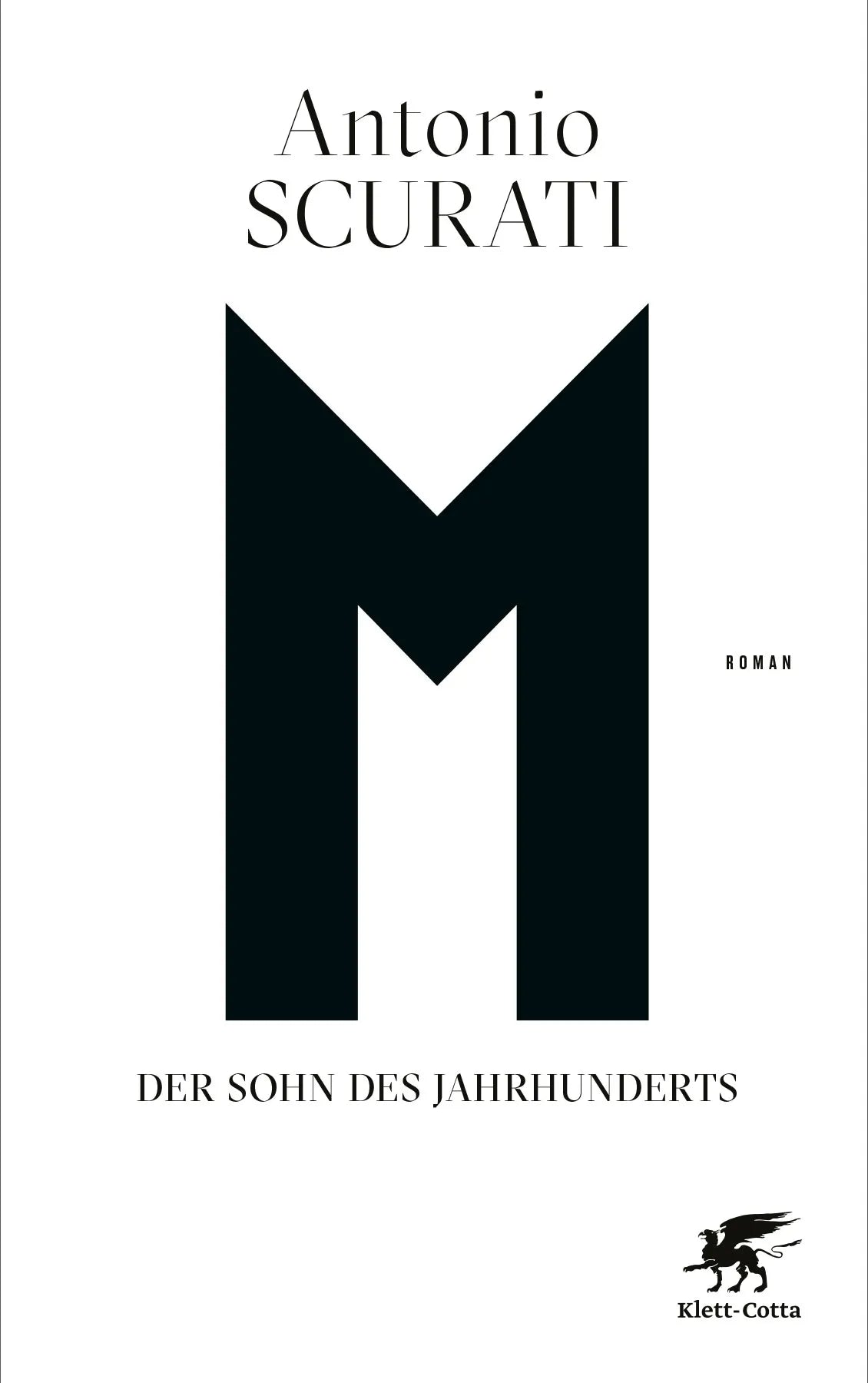 Buchcover von 'M. Der Sohn des Jahrhunderts' - Gebundene Ausgabe von Antonio Scurati