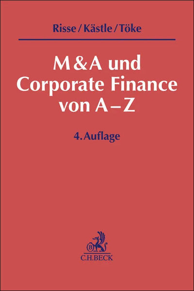 M&A und Corporate Finance von A-Z