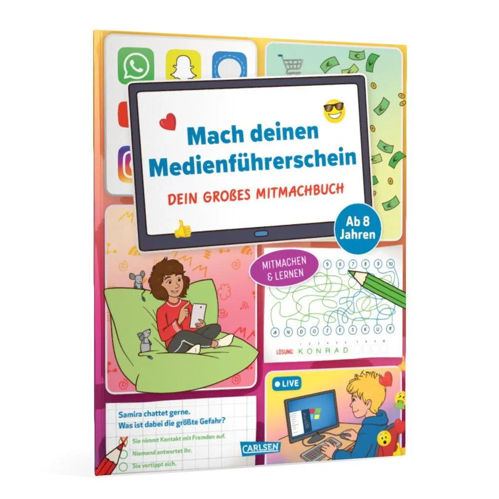 Abbildung von 'Mach deinen Medienführerschein: Dein großes Mitmachbuch'