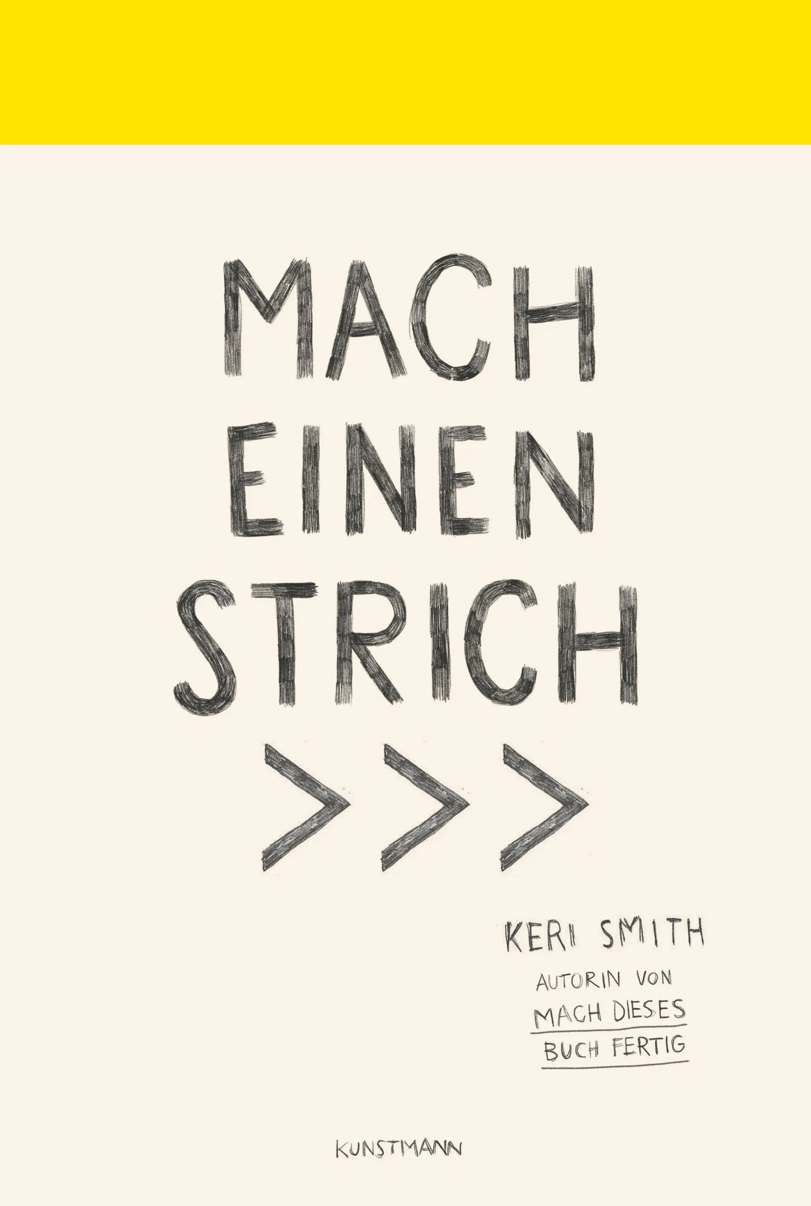 Buchcover von 'Mach einen Strich' - Taschenbuch von Keri Smith