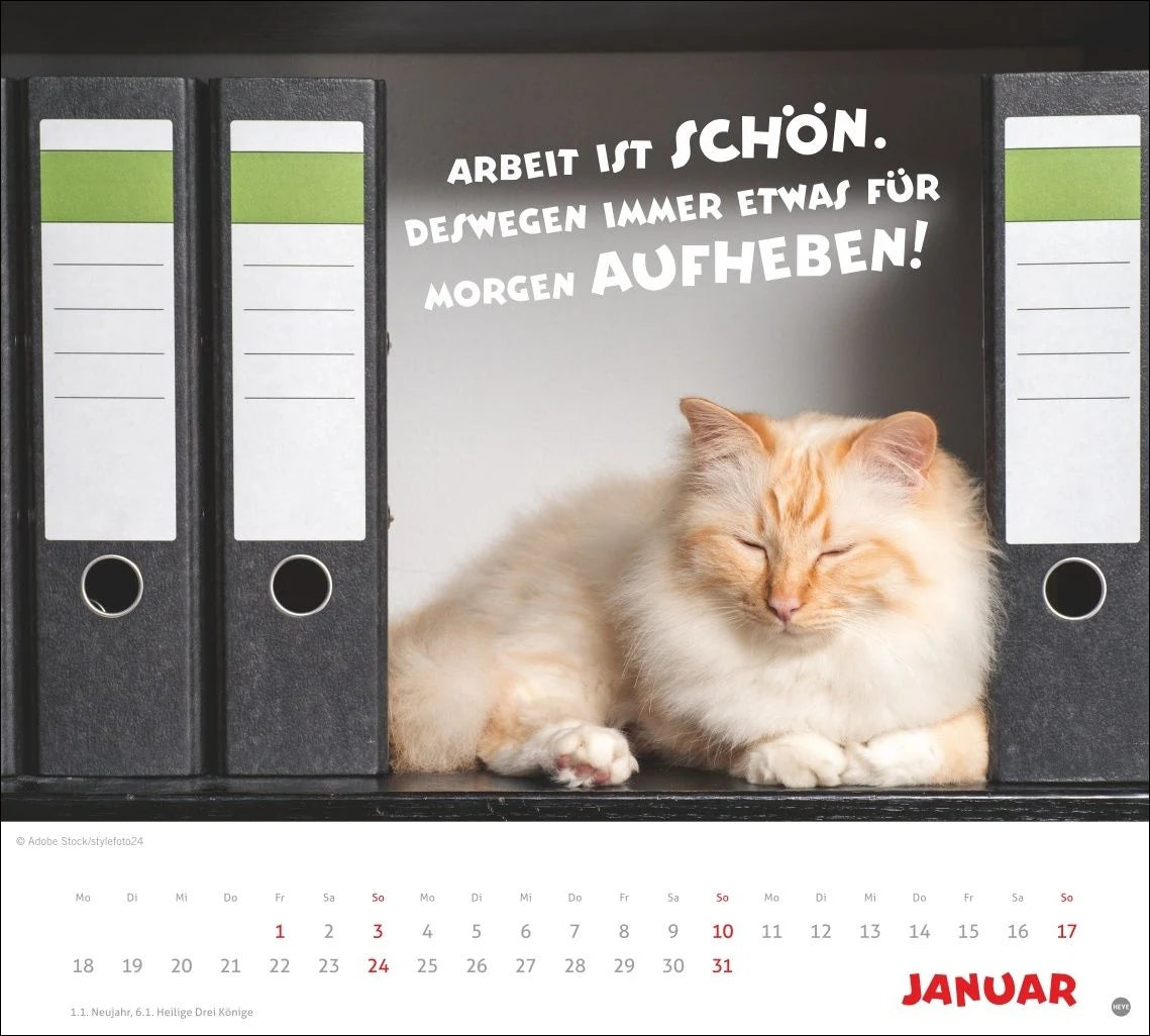 Mach mal Pause Bildkalender 2027 – Ansicht