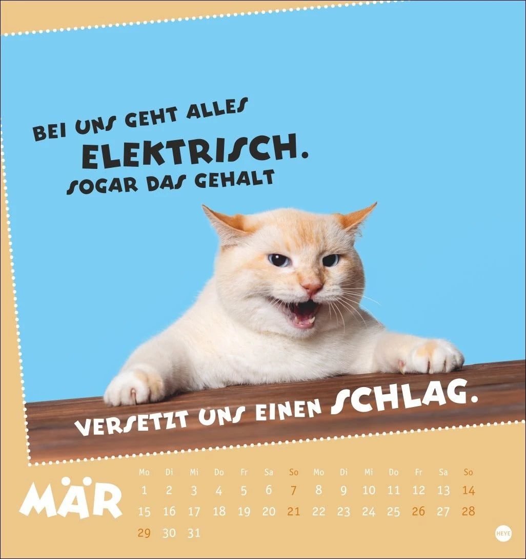 Mach mal Pause Postkartenkalender 2027 - Für das Arbeitstier in dir – Ansicht