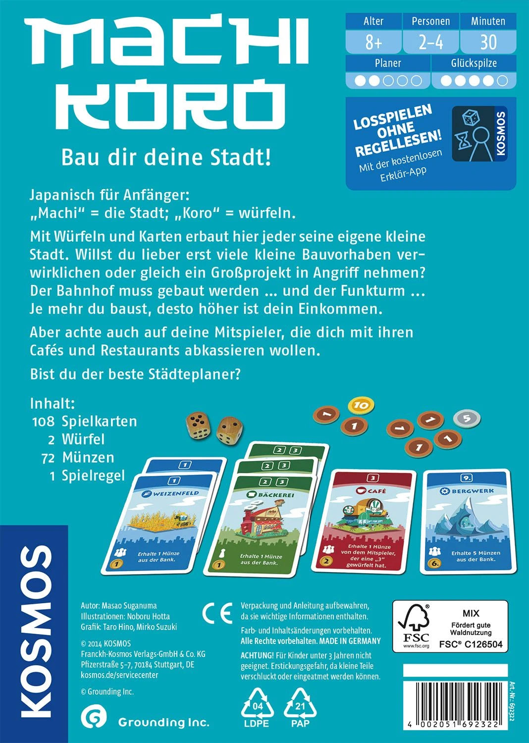 Machi Koro – Ansicht