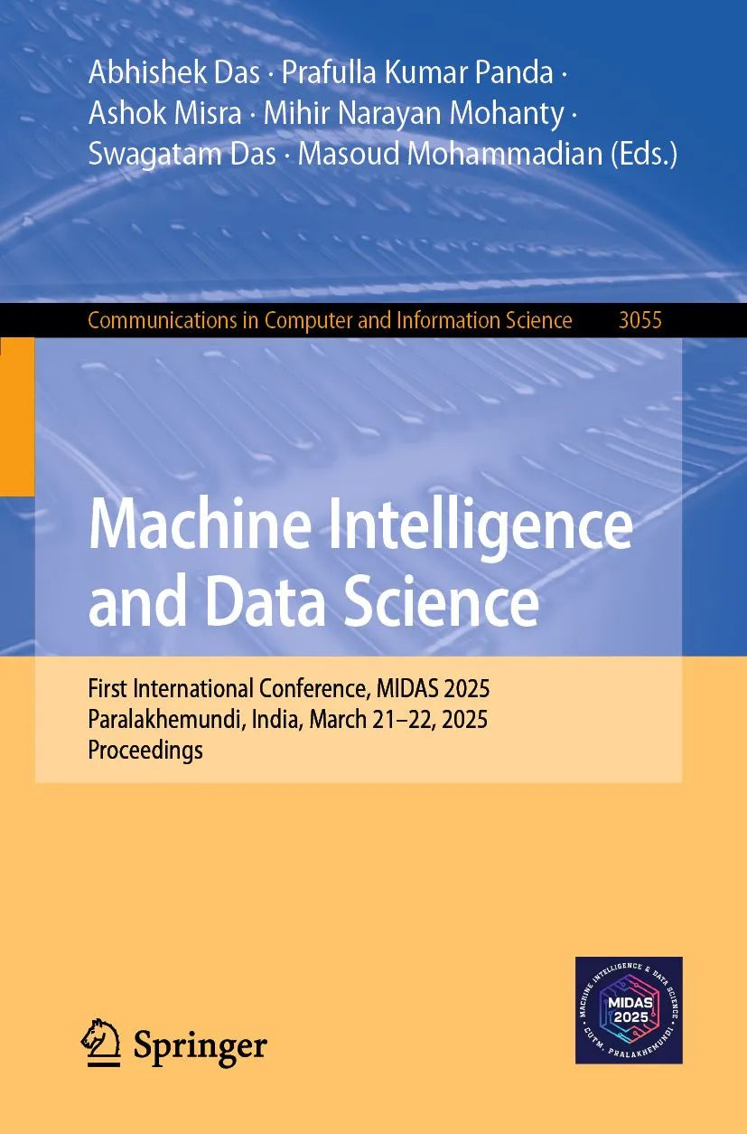 Cover: Machine Intelligence and Data Science (E-Book) von Abhishek Das