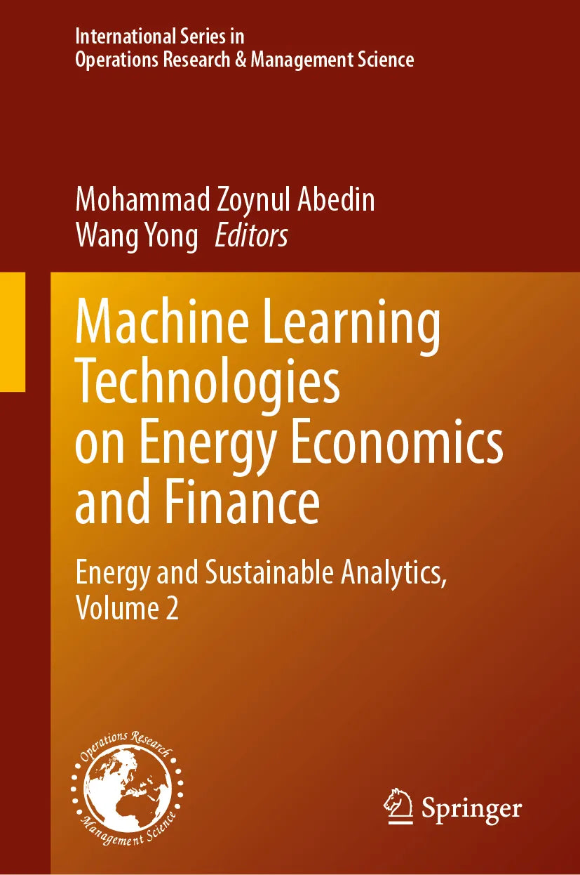 Cover: Machine Learning Technologies on Energy Economics and Finance (E-Book)