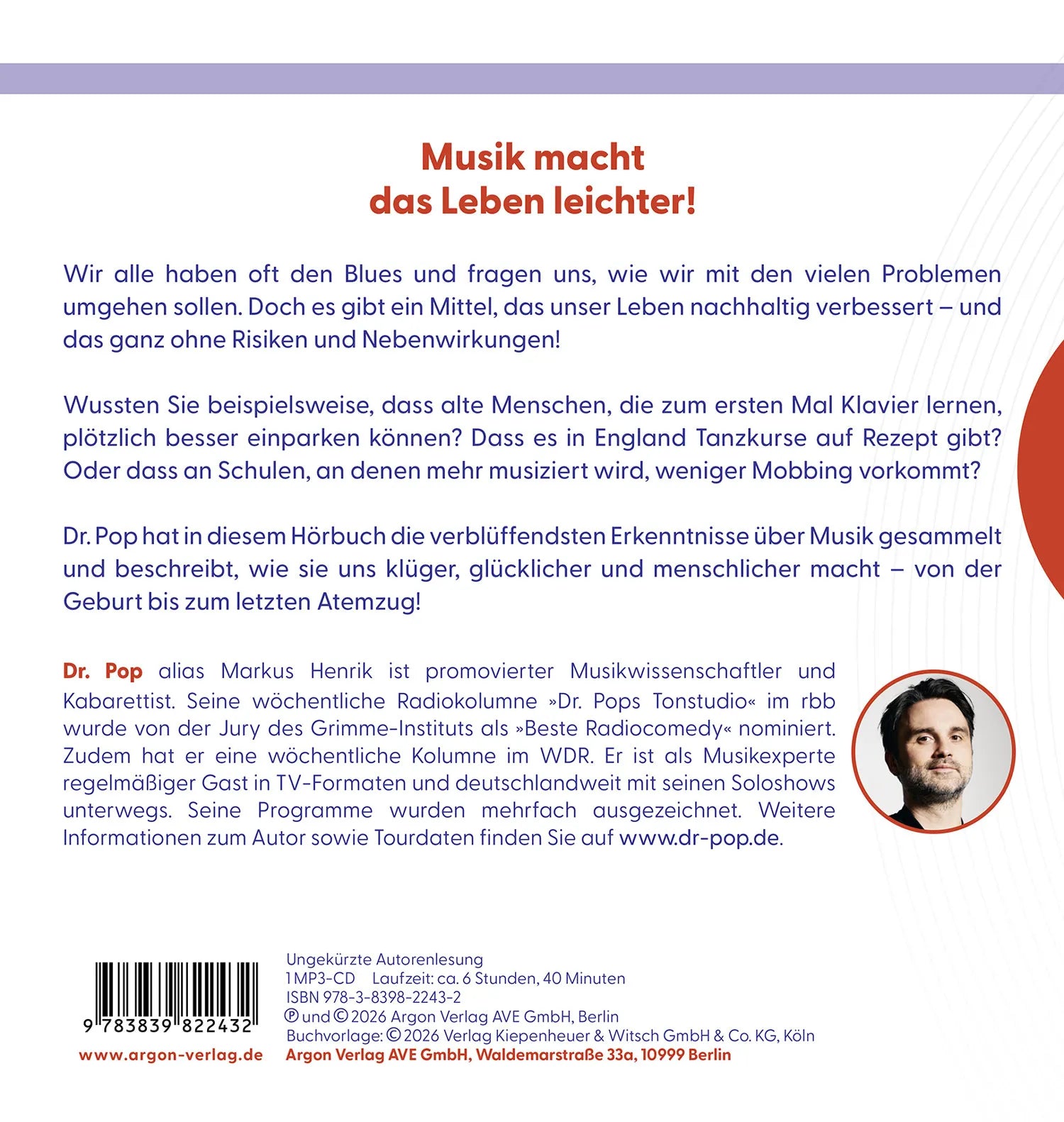 Rückseite: Macht Musik! (Hörbuch CD)