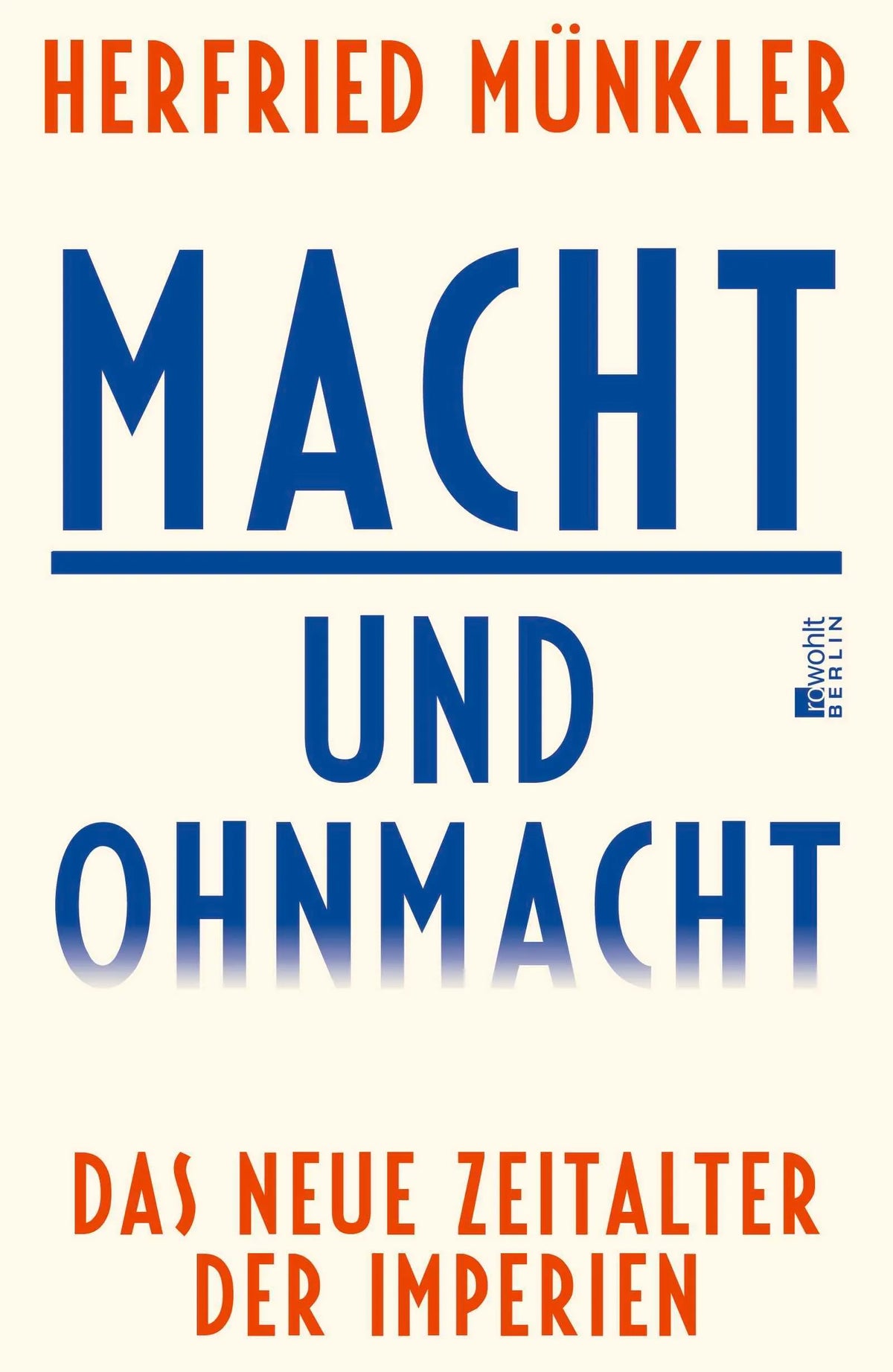 Cover: Macht und Ohnmacht (Hardcover) von Herfried Münkler