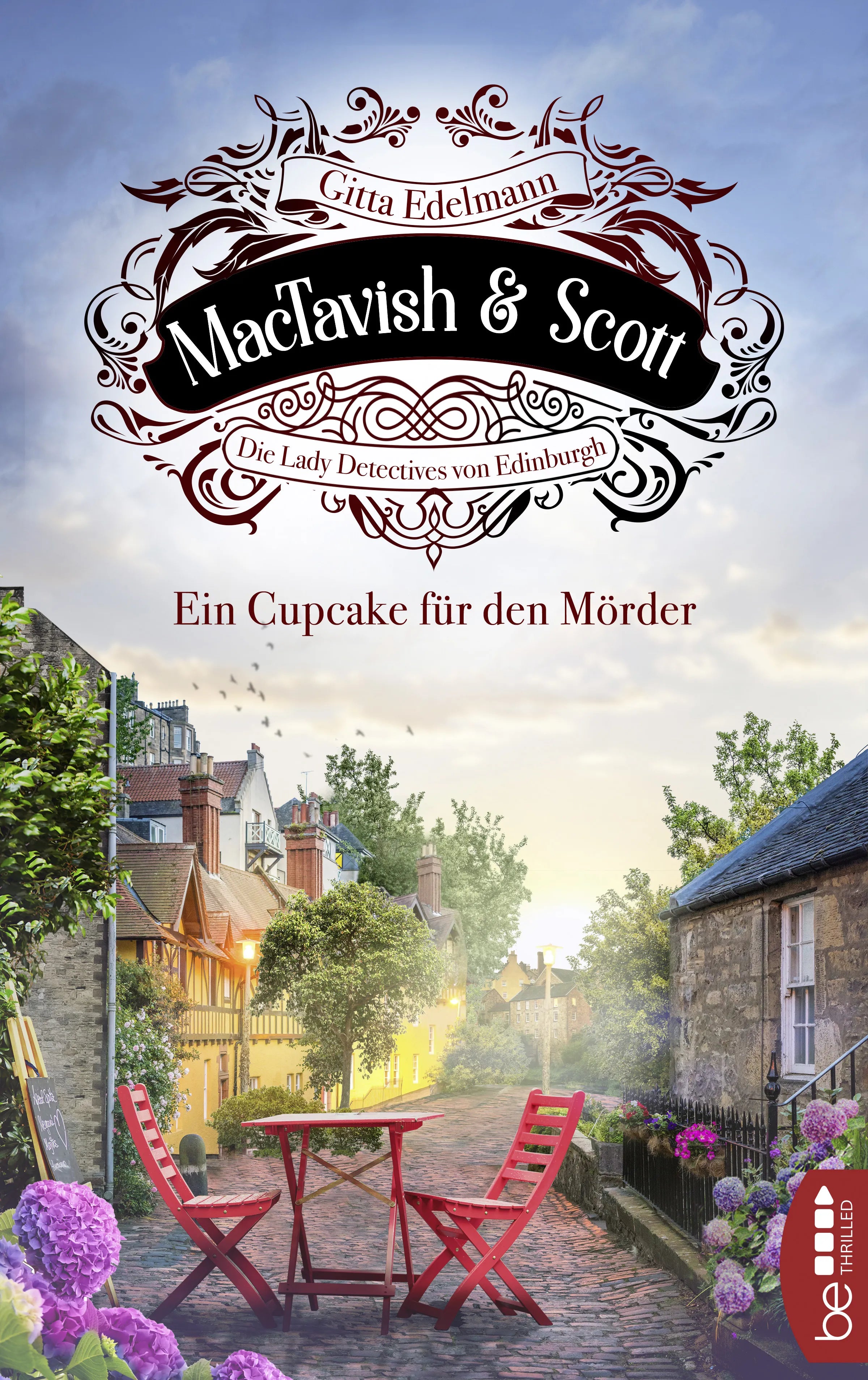 Buchcover von 'MacTavish & Scott - Ein Cupcake für den Mörder' - Taschenbuch von Gitta Edelmann