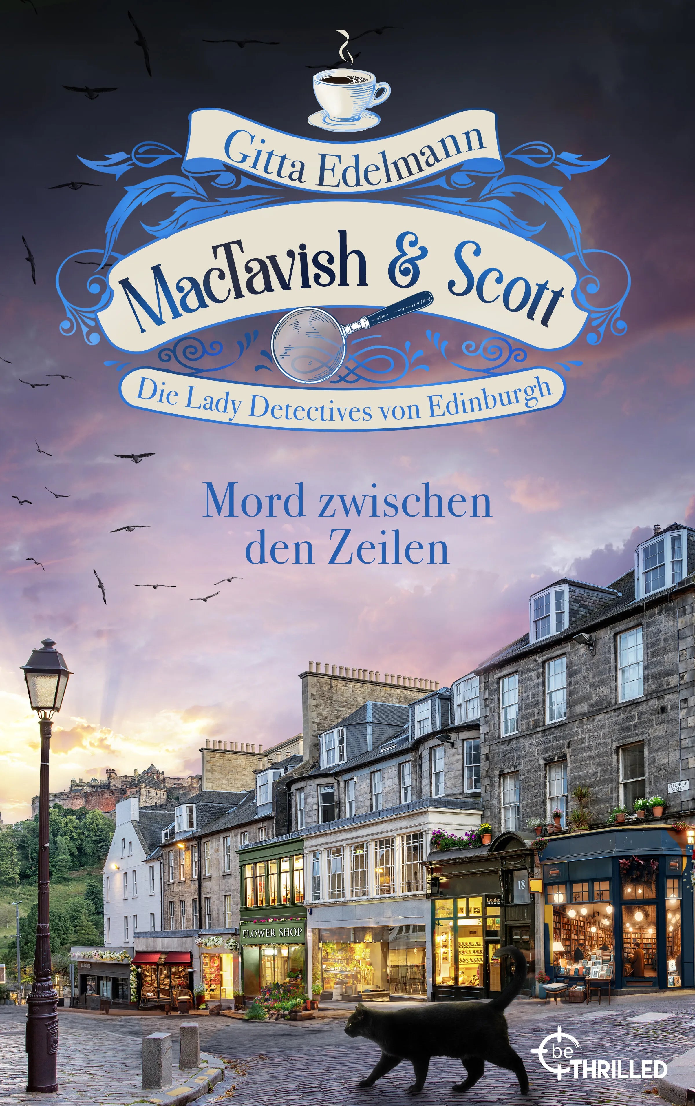 Cover: MacTavish & Scott - Mord zwischen den Zeilen (E-Book) von Gitta Edelmann