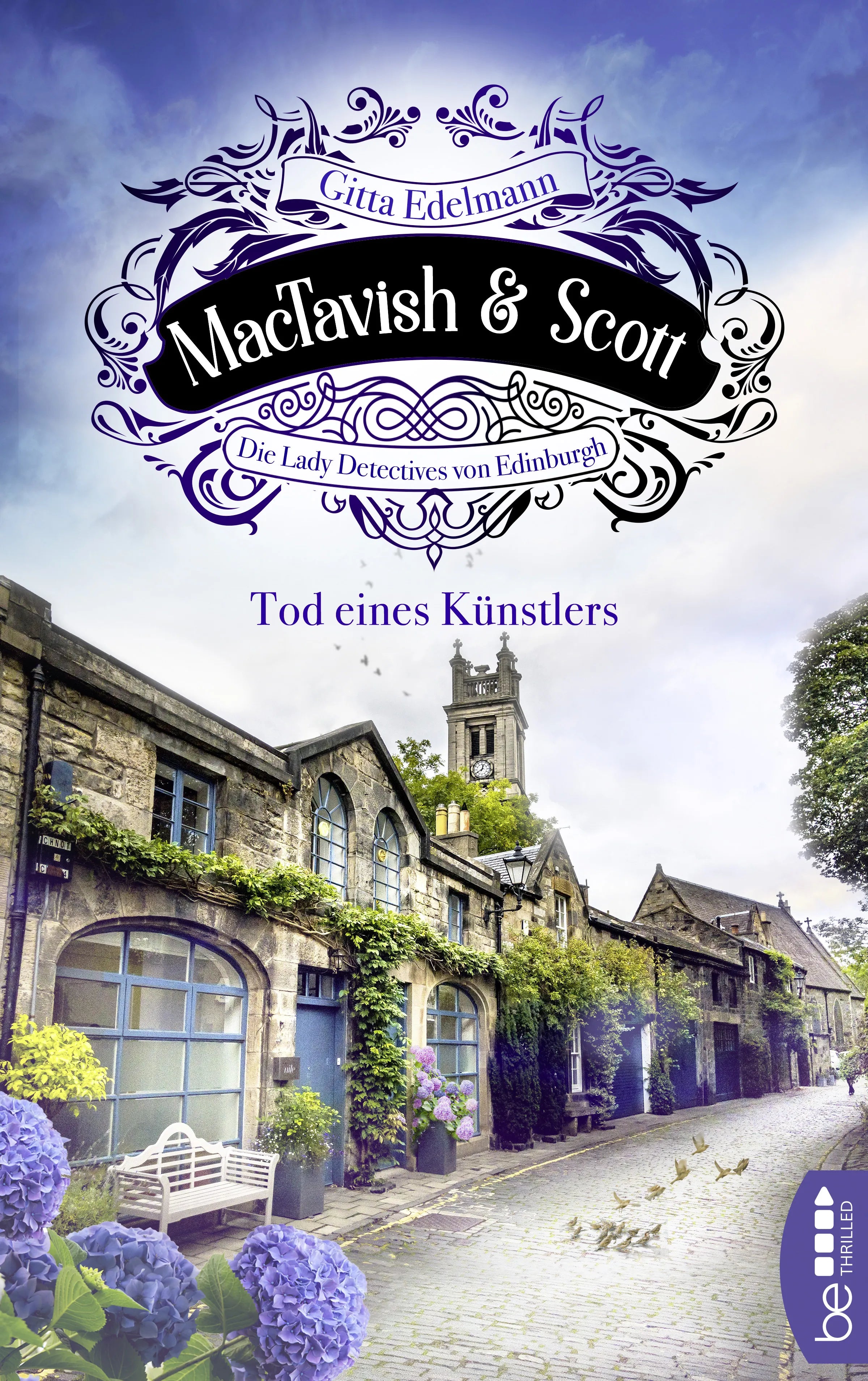 Buchcover von 'MacTavish & Scott - Tod eines Künstlers' - Taschenbuch von Gitta Edelmann