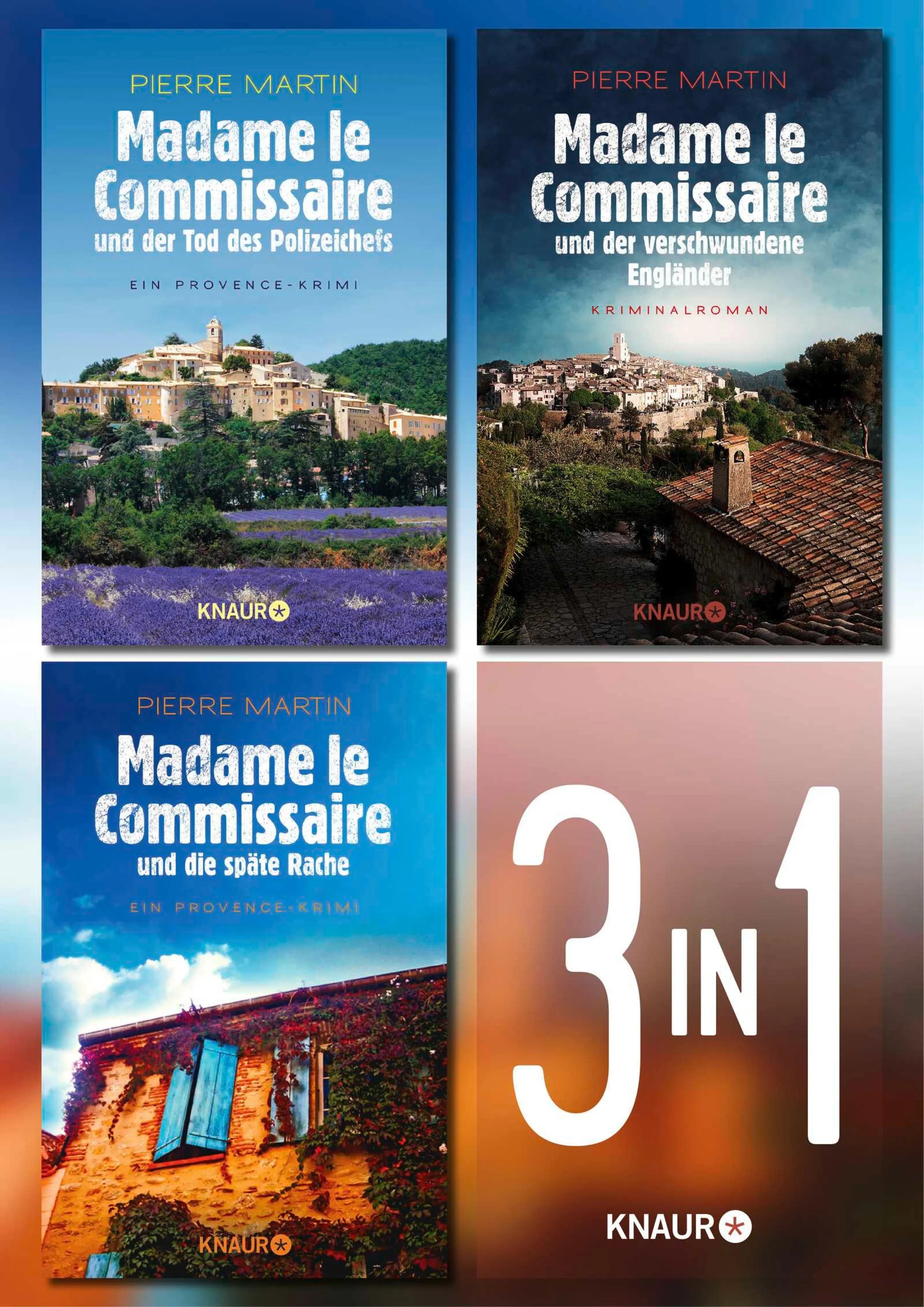 Cover: Madame le Commissaire Band 1-3. Krimi-Bundle (E-Book) von Pierre Martin