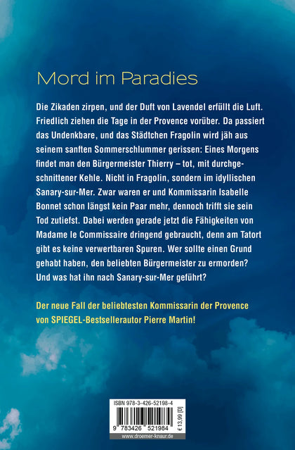 Rückseite: Madame le Commissaire und der tote Liebhaber (Taschenbuch)