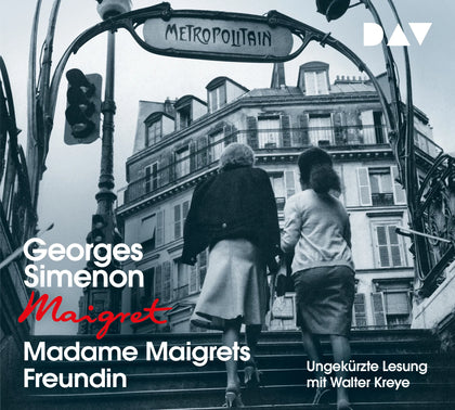 Buchcover von 'Madame Maigrets Freundin' - Hörbuch (CD) von Georges Simenon