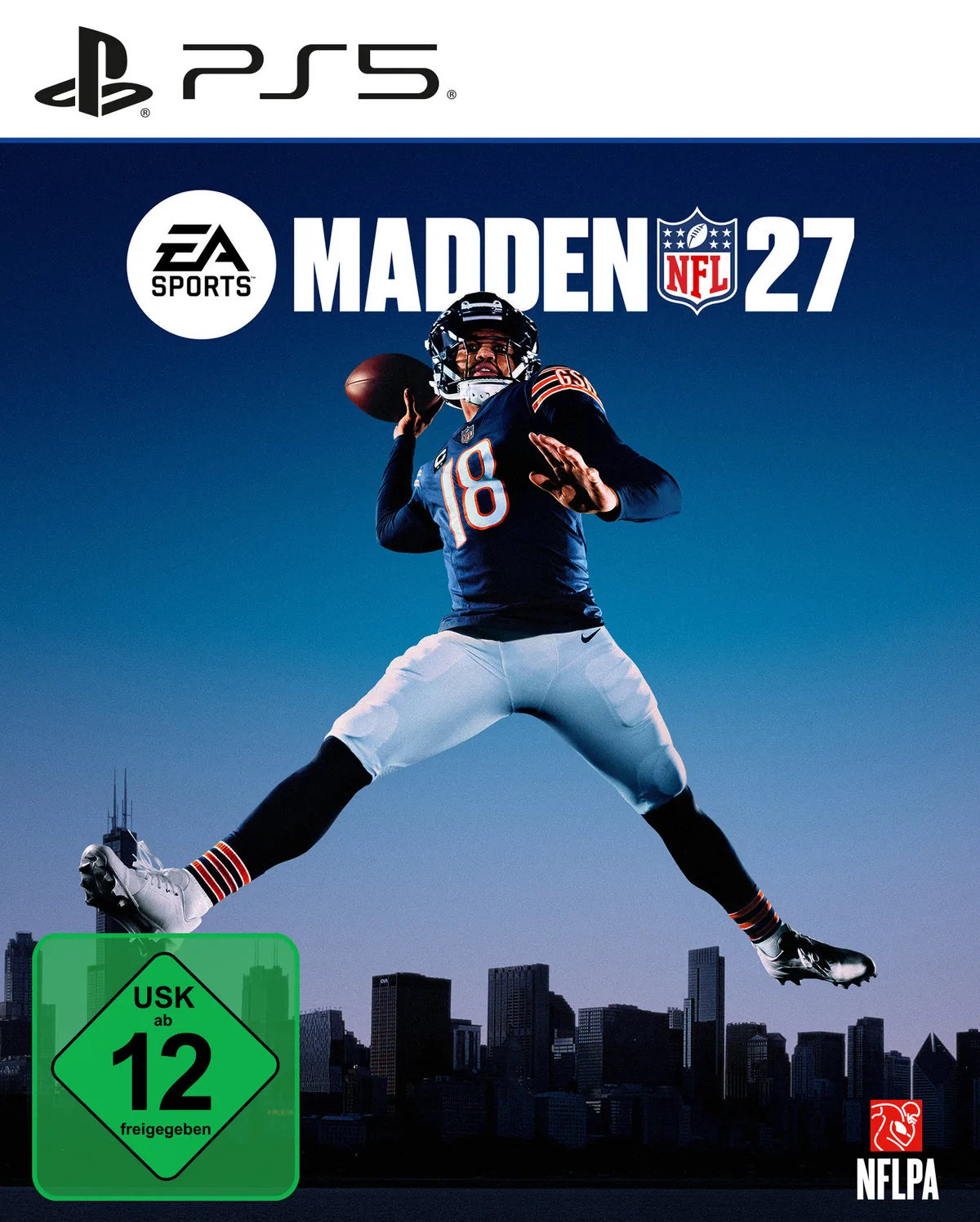 Cover: Madden NFL 27 für Playstation 5. Publisher: Electronic Arts GmbH