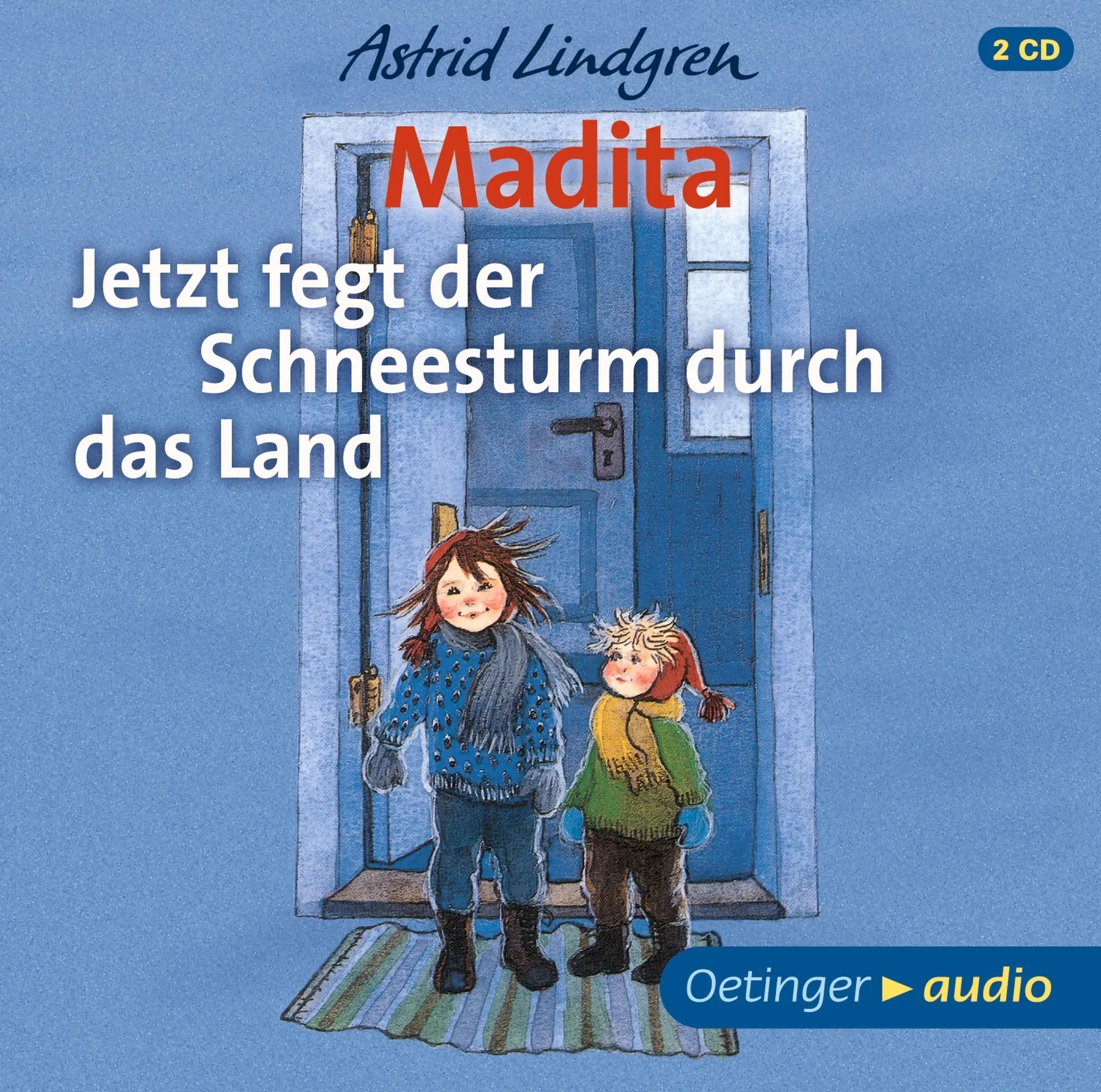 Buchcover von 'Madita. Jetzt fegt der Schneesturm durch das Land' - Hörbuch (CD) von Astrid Lindgren