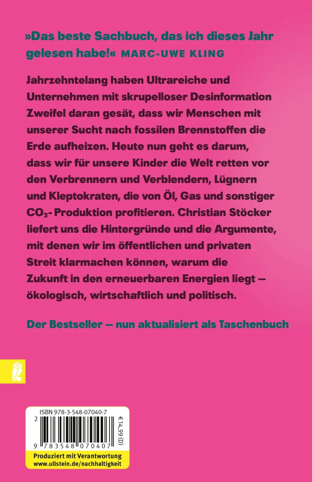 Buchrückseite von 'Männer, die die Welt verbrennen' mit Klappentext - Taschenbuch