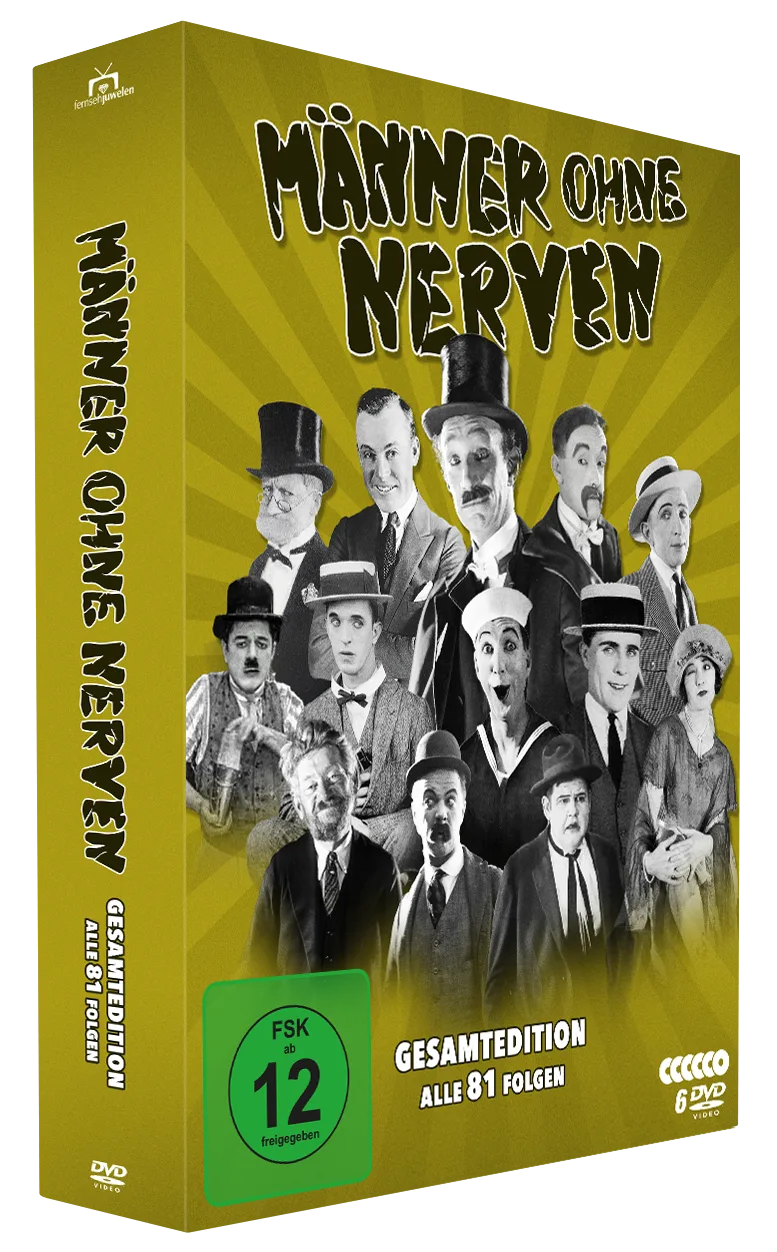 Produktansicht 1 von Männer ohne Nerven (Gesamtedition mit allen 81 Folgen) – DVD