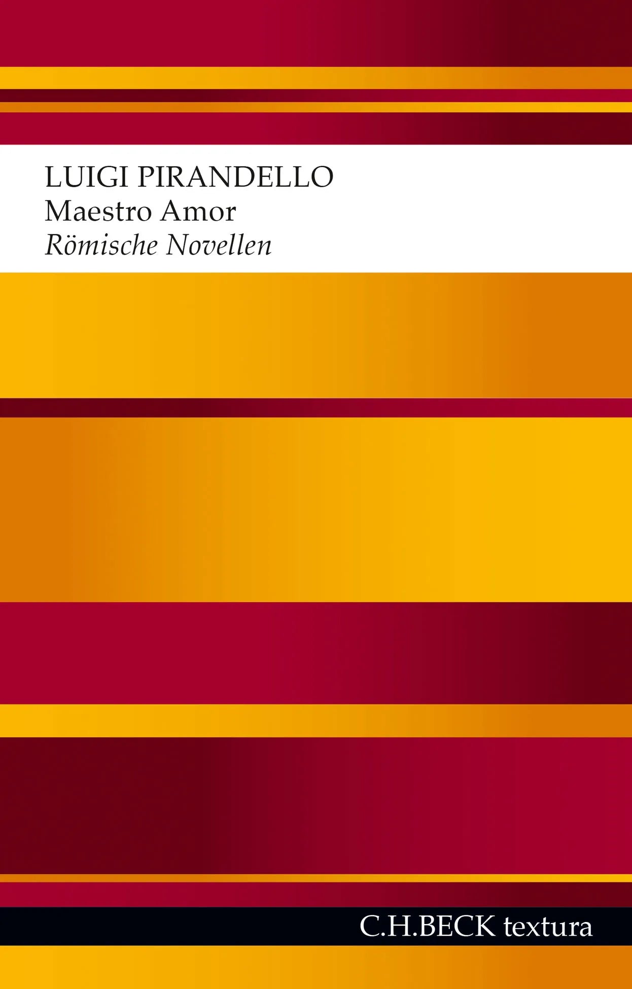 Buchcover von 'Maestro Amor' - Taschenbuch von Luigi Pirandello