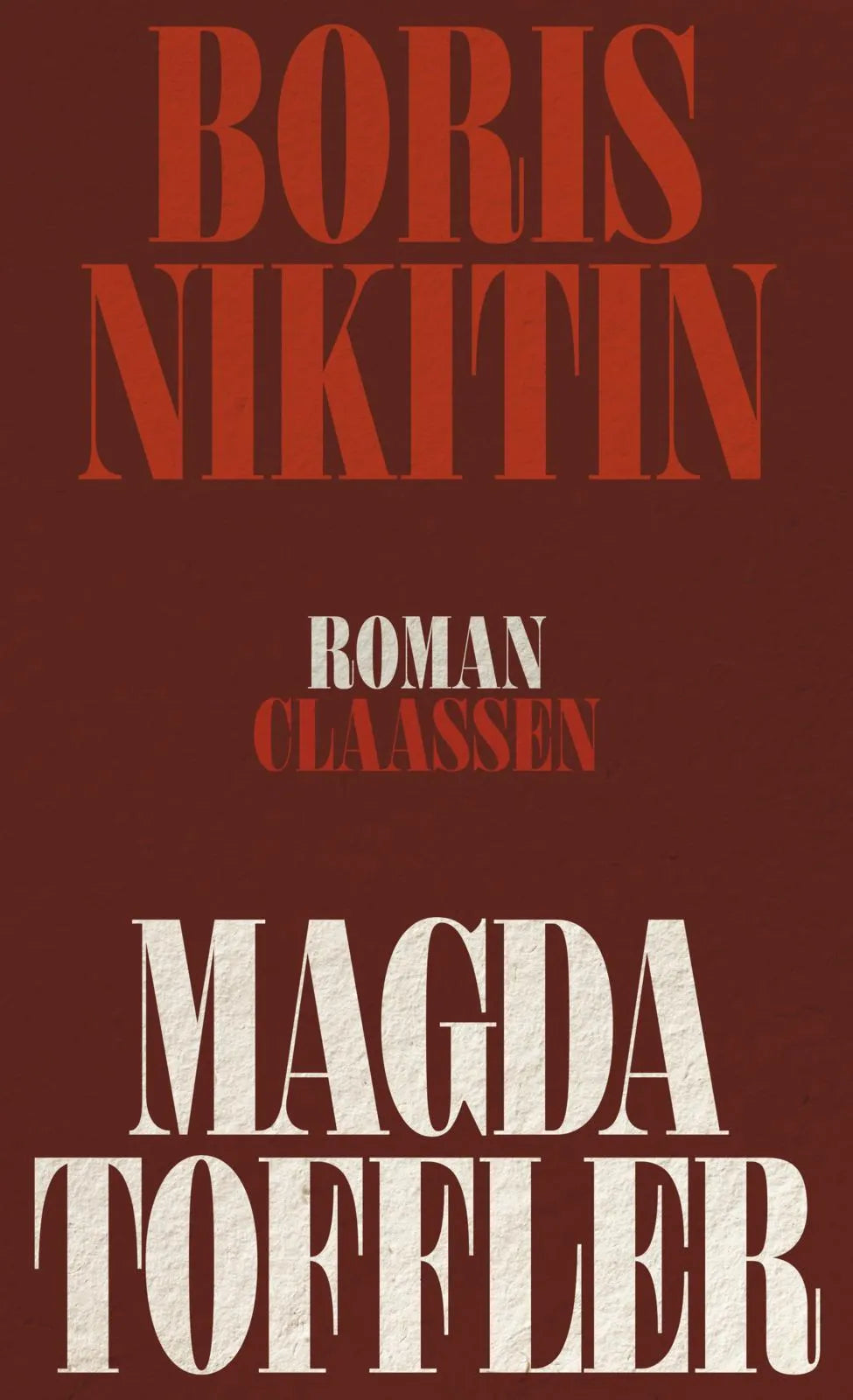 Buchcover von 'Magda Toffler' - Gebundene Ausgabe von Boris Nikitin
