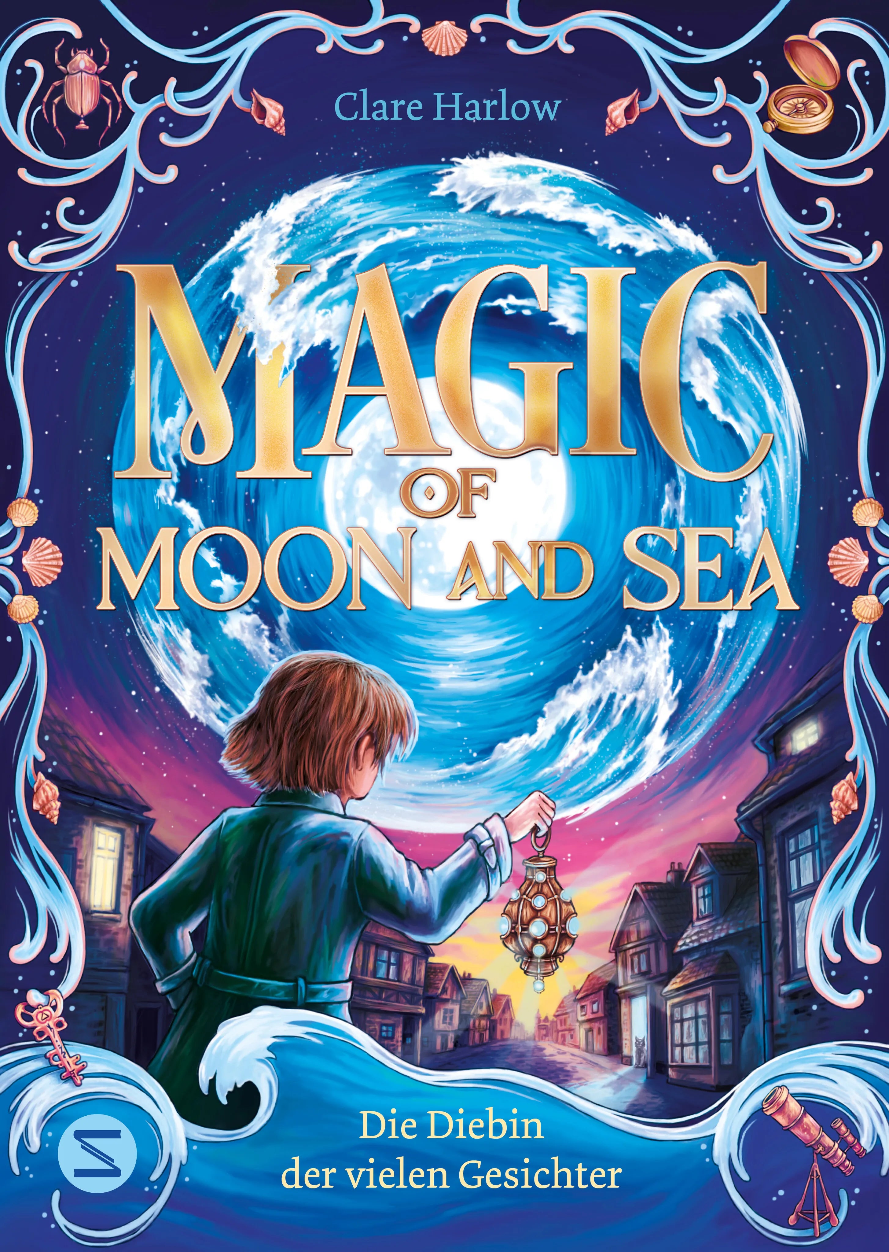 Cover: Magic of Moon and Sea. Die Diebin der vielen Gesichter (Hardcover) von Clare Harlow