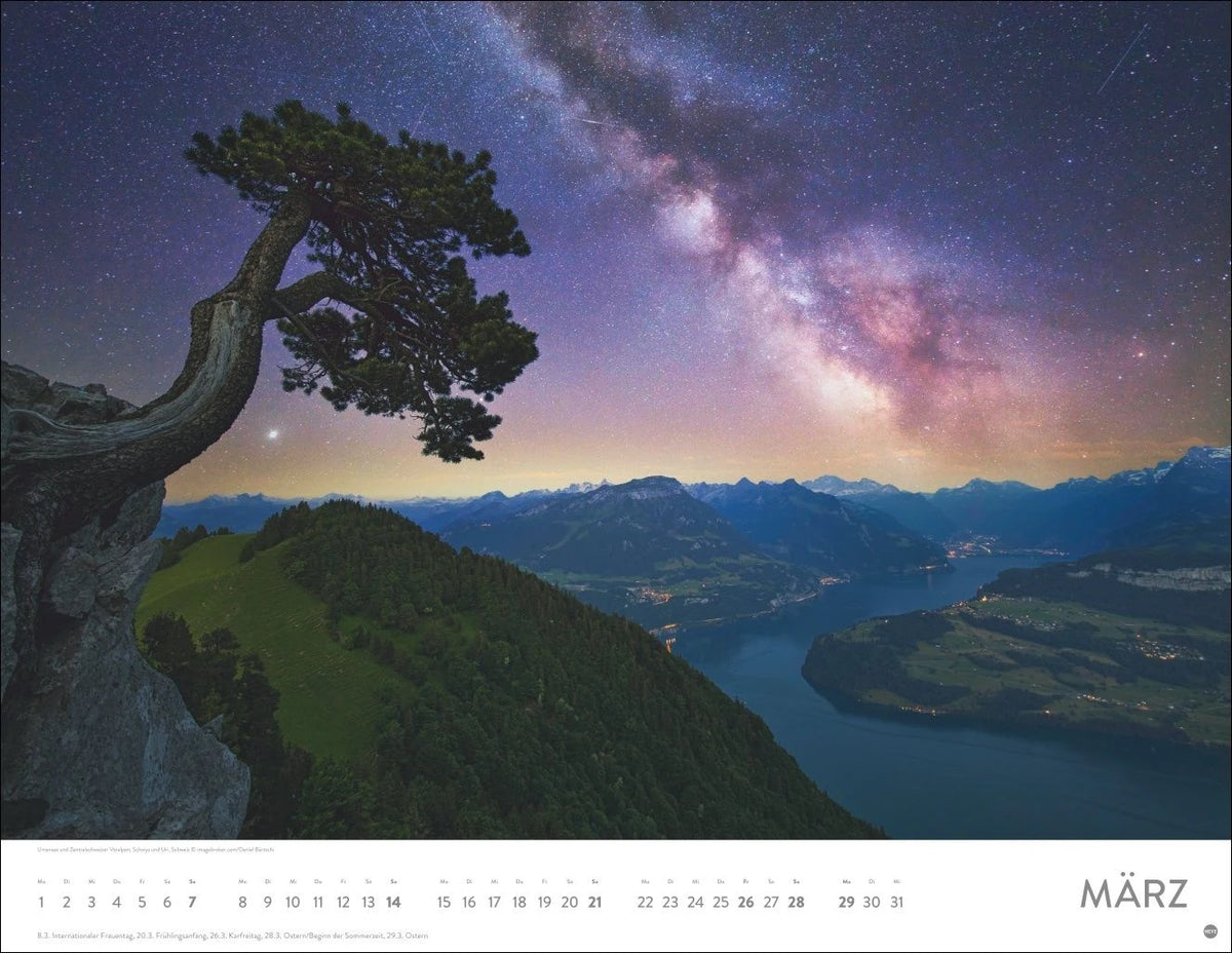 Magie des Lichts Posterkalender 2027 – Ansicht