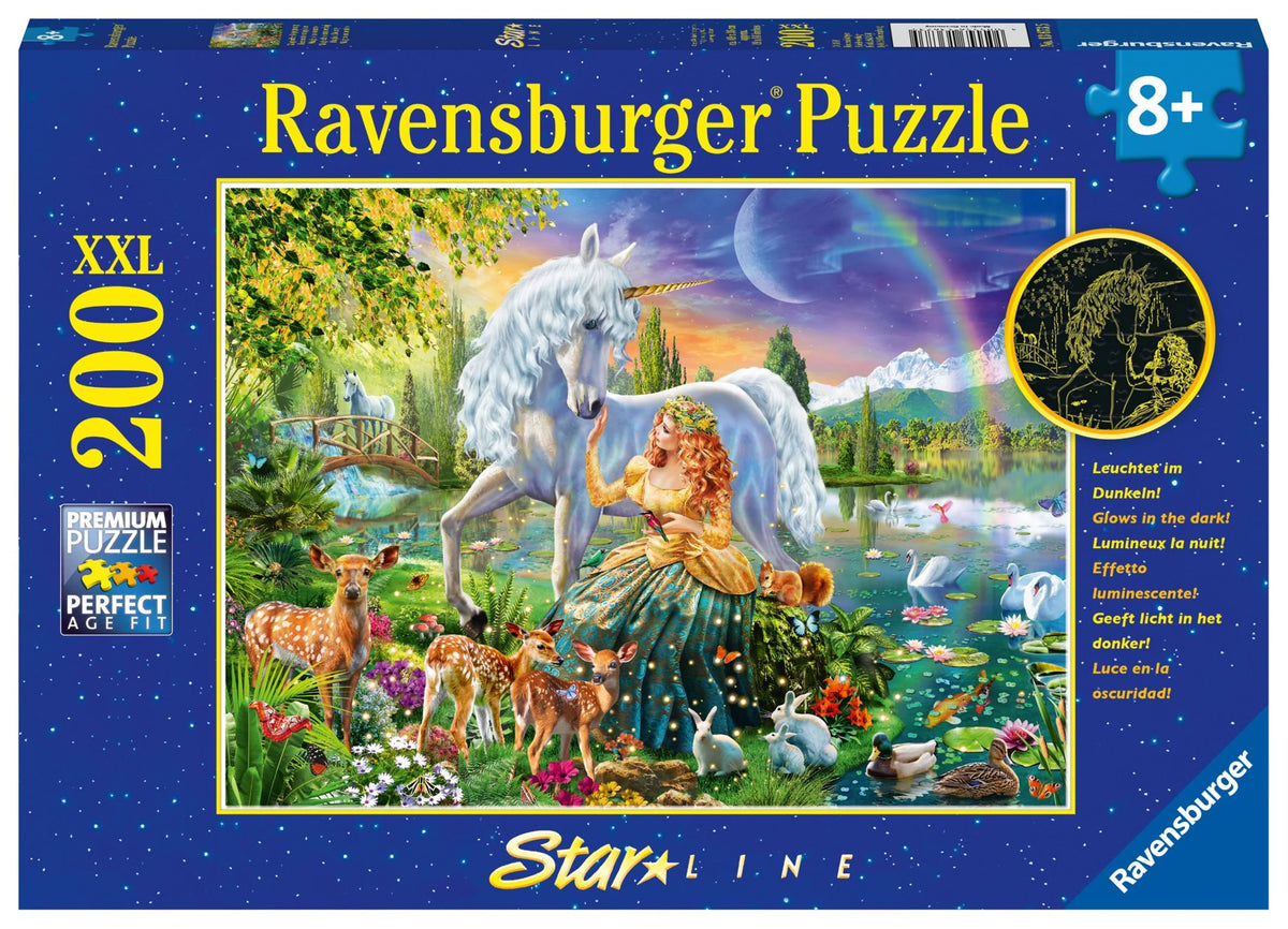 Kinderpuzzle: Kinderpuzzle 200 XXL Teile - Magische Begegnung