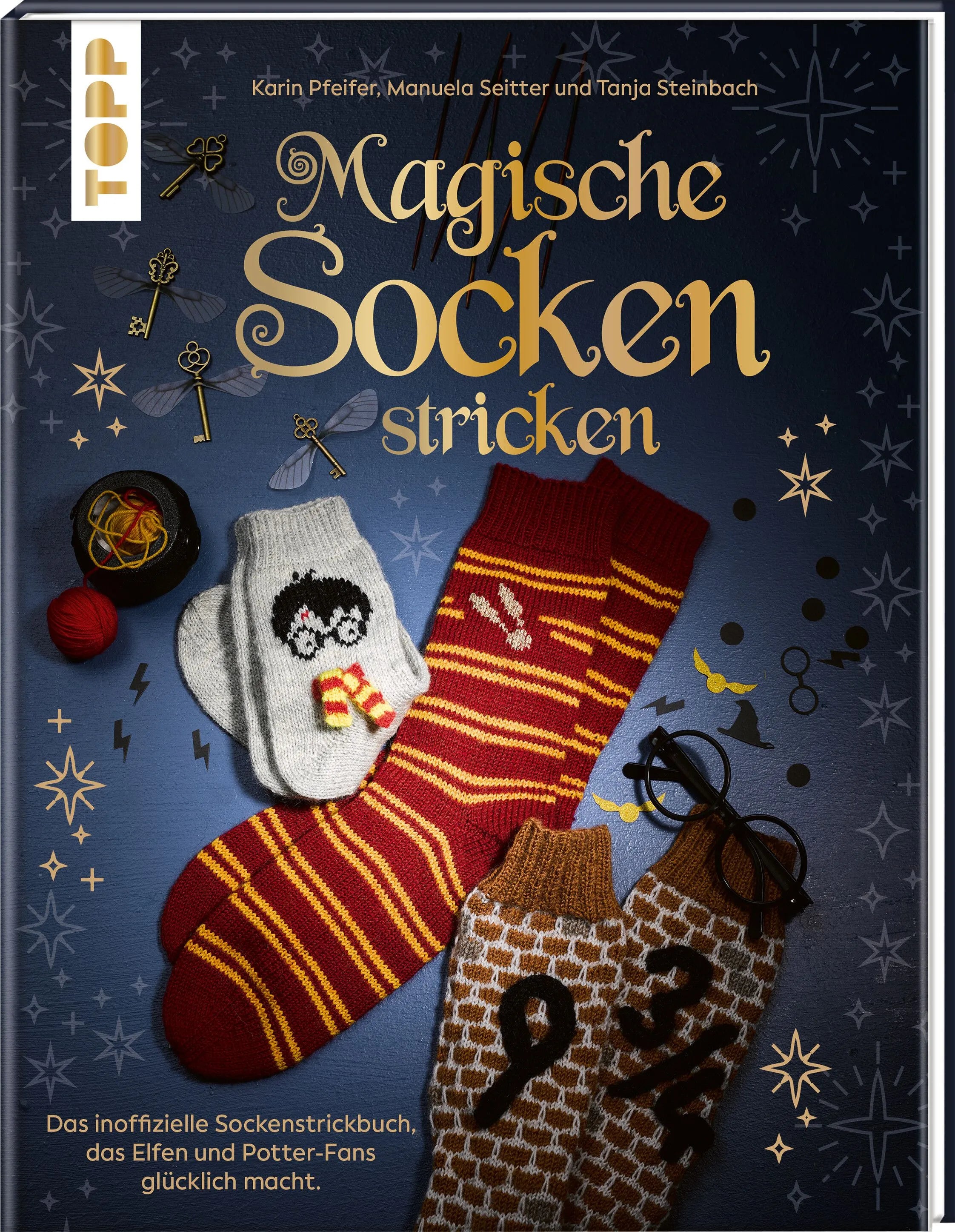 Cover: Magische Socken stricken (Hardcover) von Karin Pfeifer