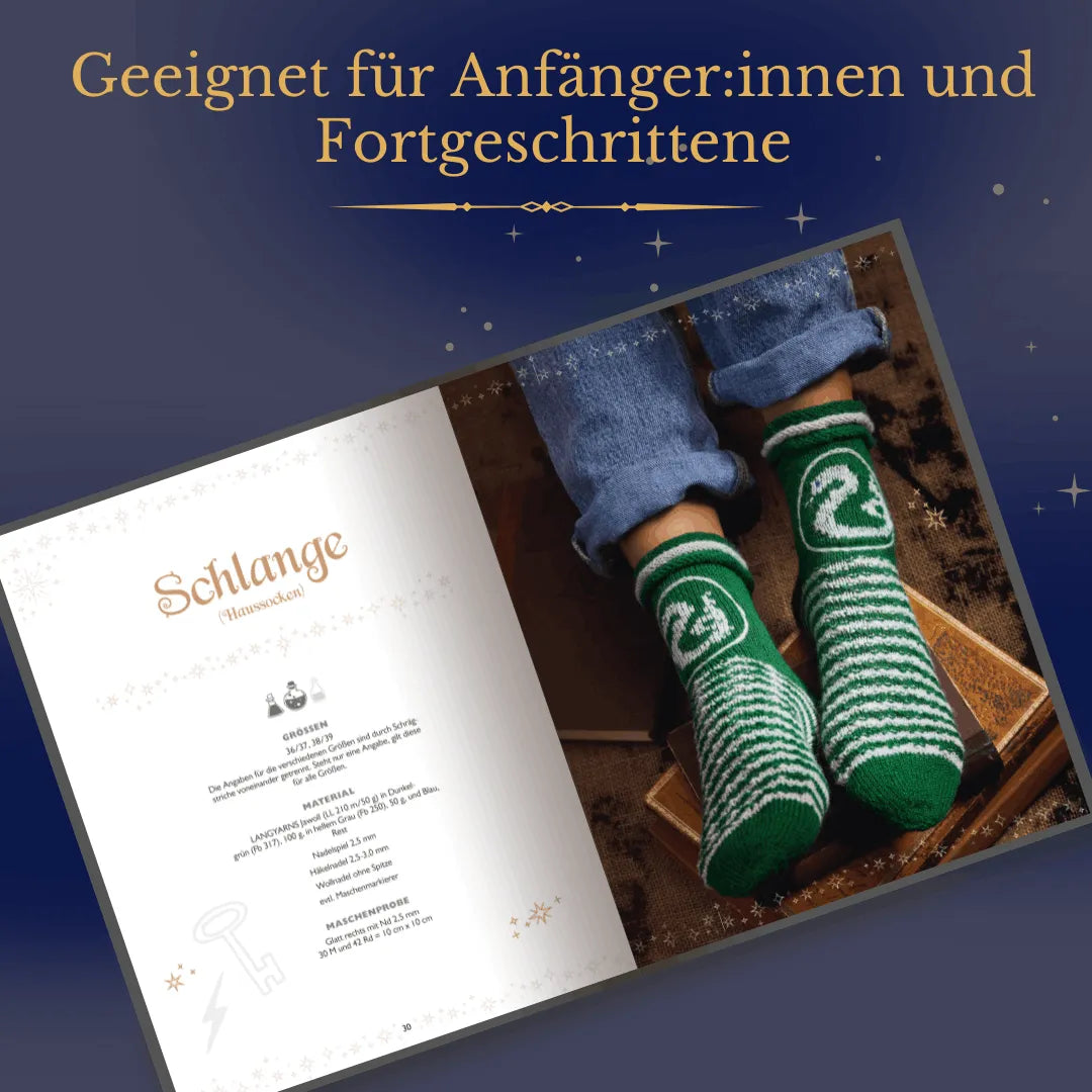 Detailansicht: Magische Socken stricken (Hardcover)