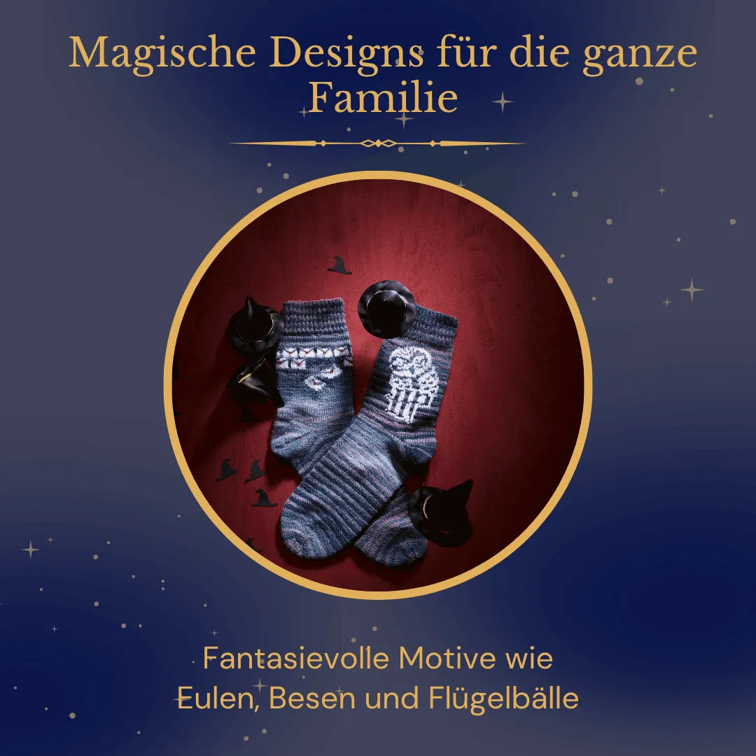Detailansicht: Magische Socken stricken (Hardcover)
