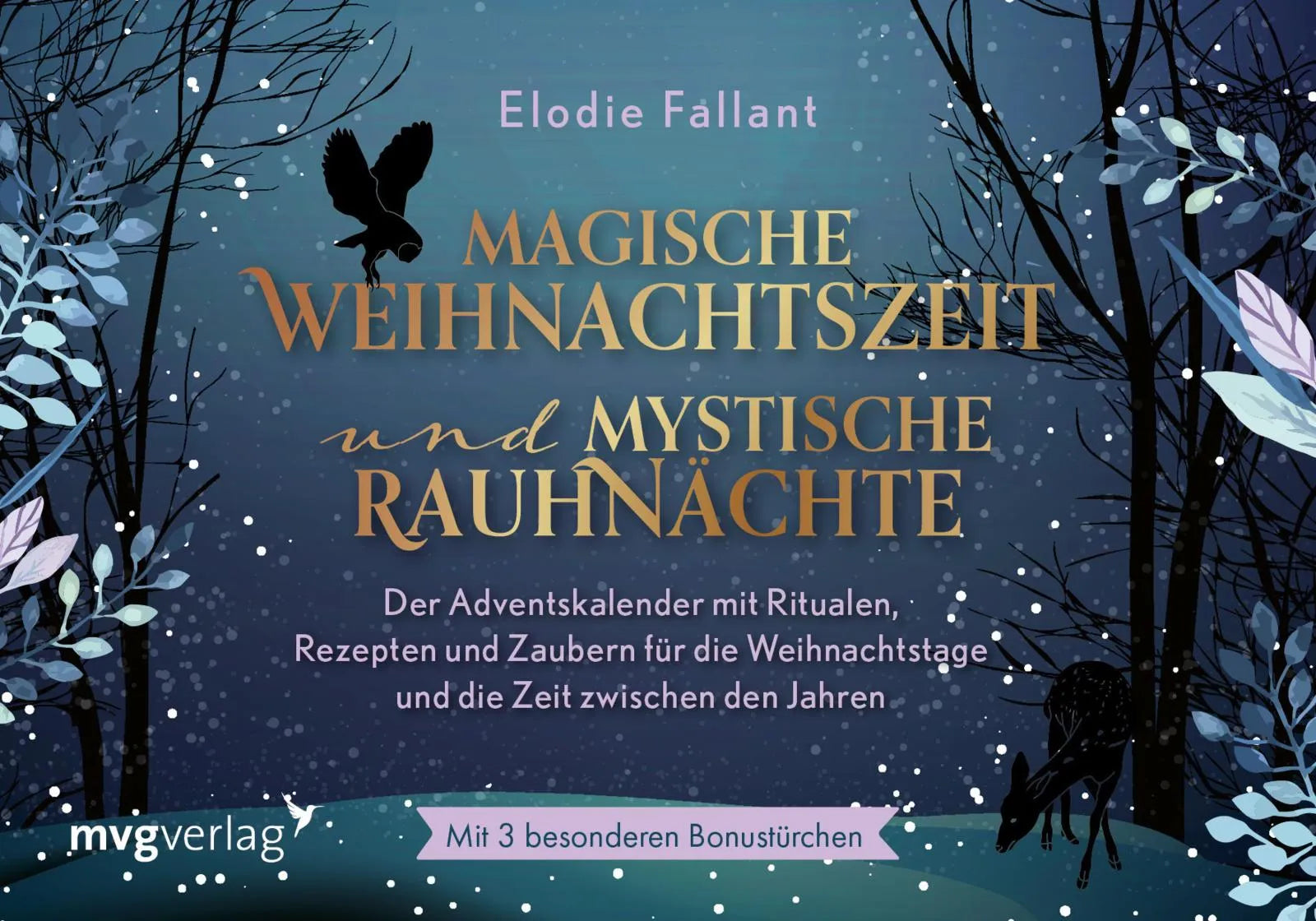 Buchcover von 'Magische Weihnachtszeit und mystische Rauhnächte' - Gebundene Ausgabe von Elodie Fallant