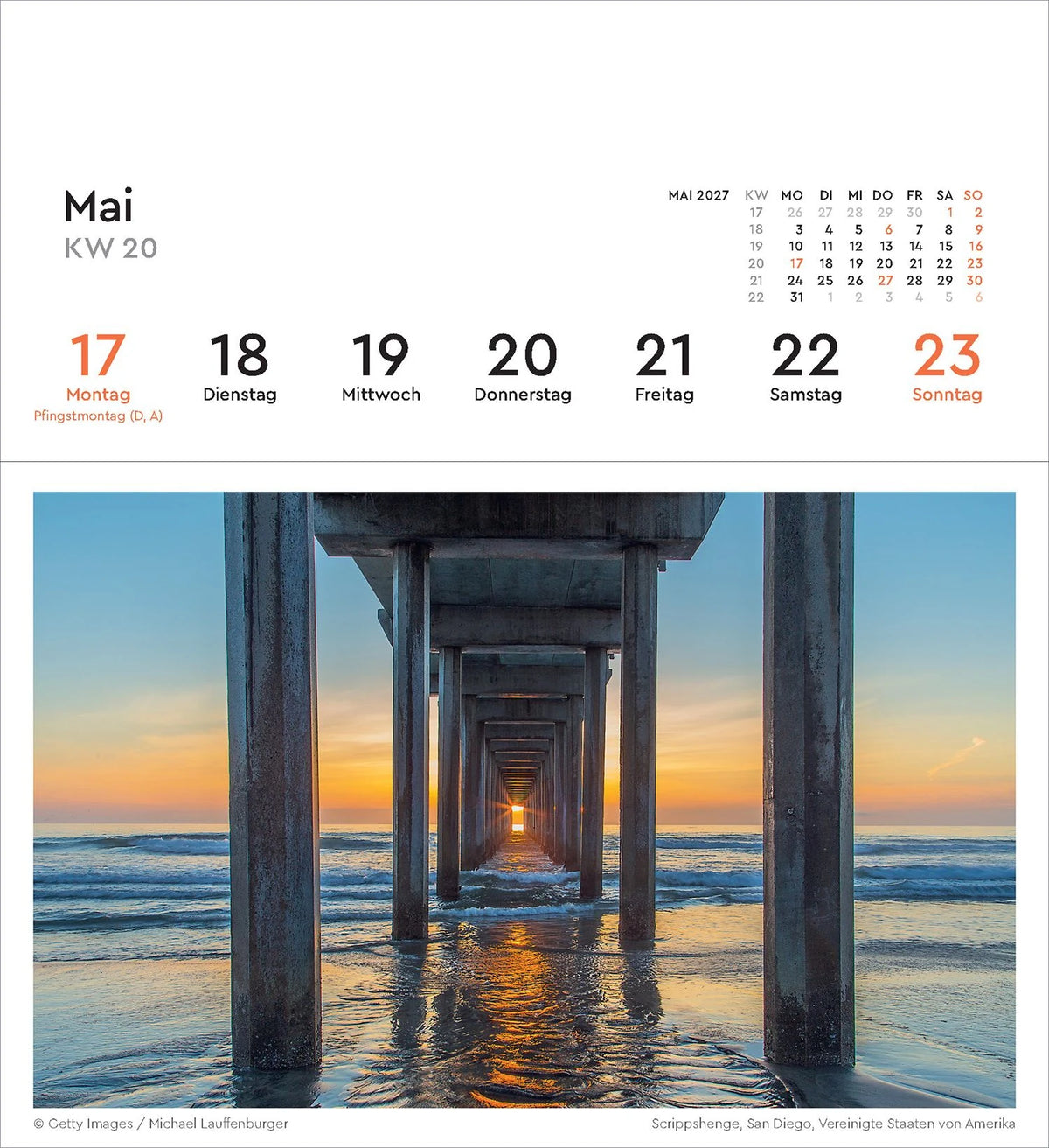 Magischer Augenblick - KUNTH Postkartenkalender 2027 – Ansicht